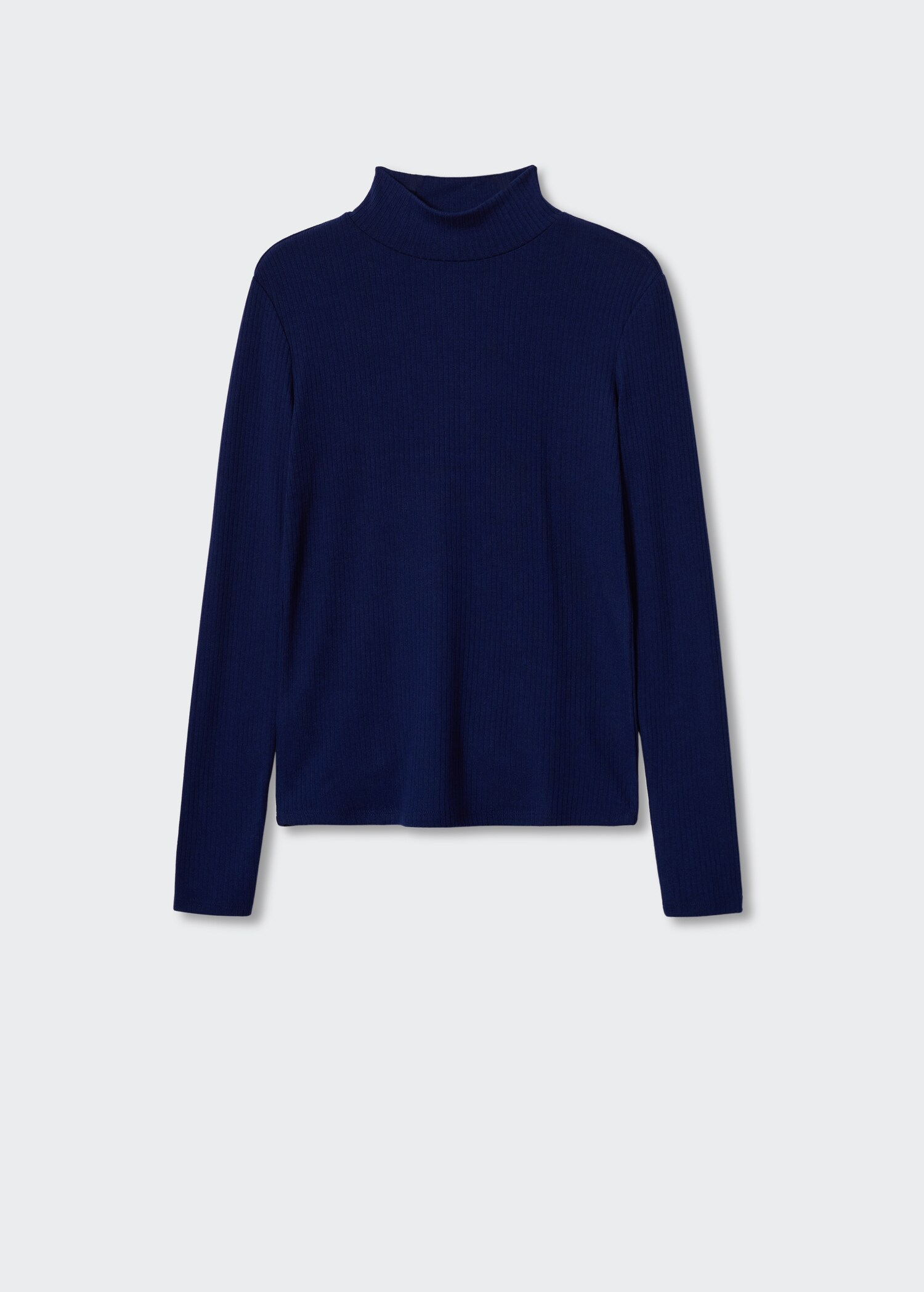 Ribbed long-sleeved t-shirt - Article without model