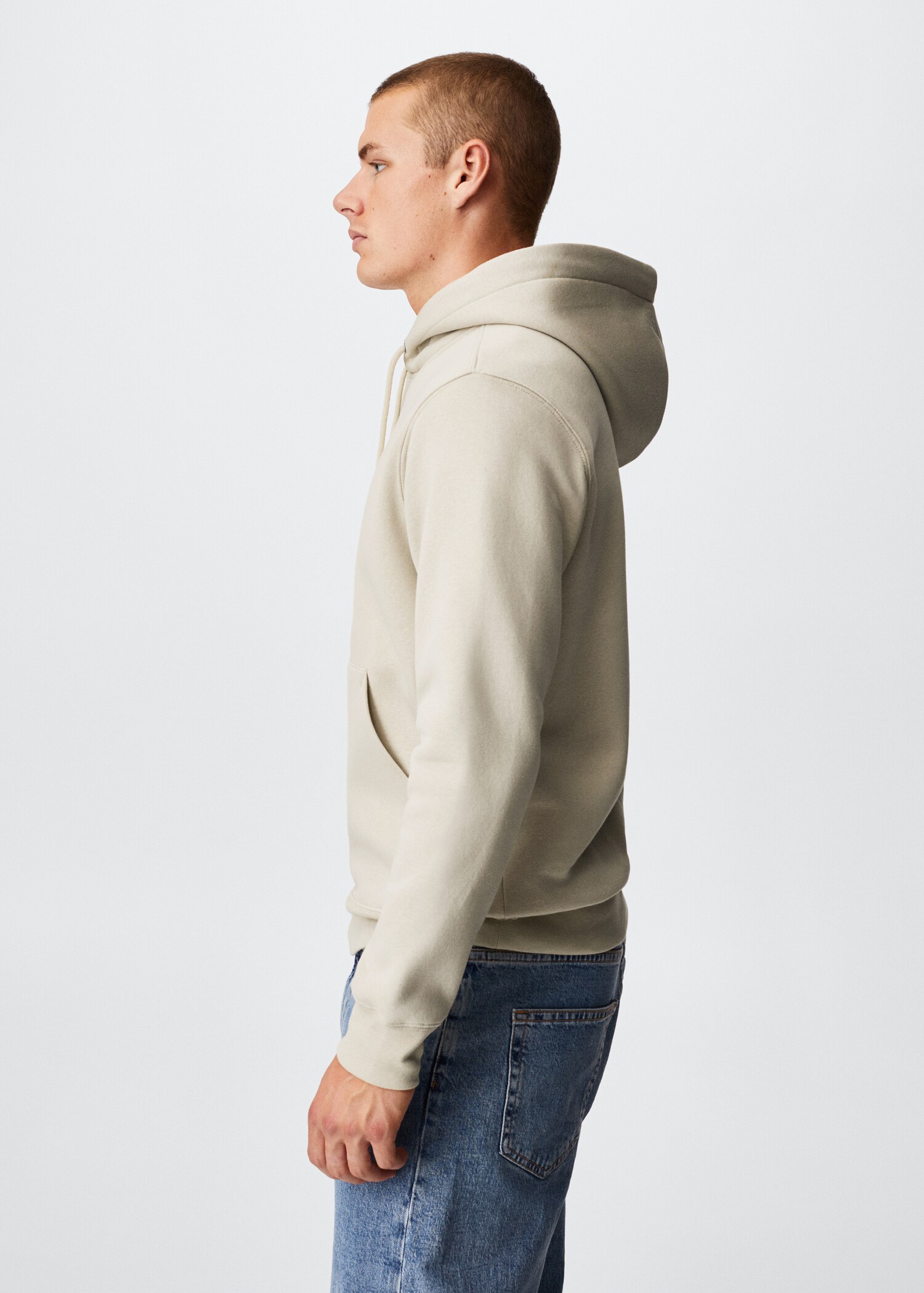 Sweater à capuche coton - Détail de l'article 4