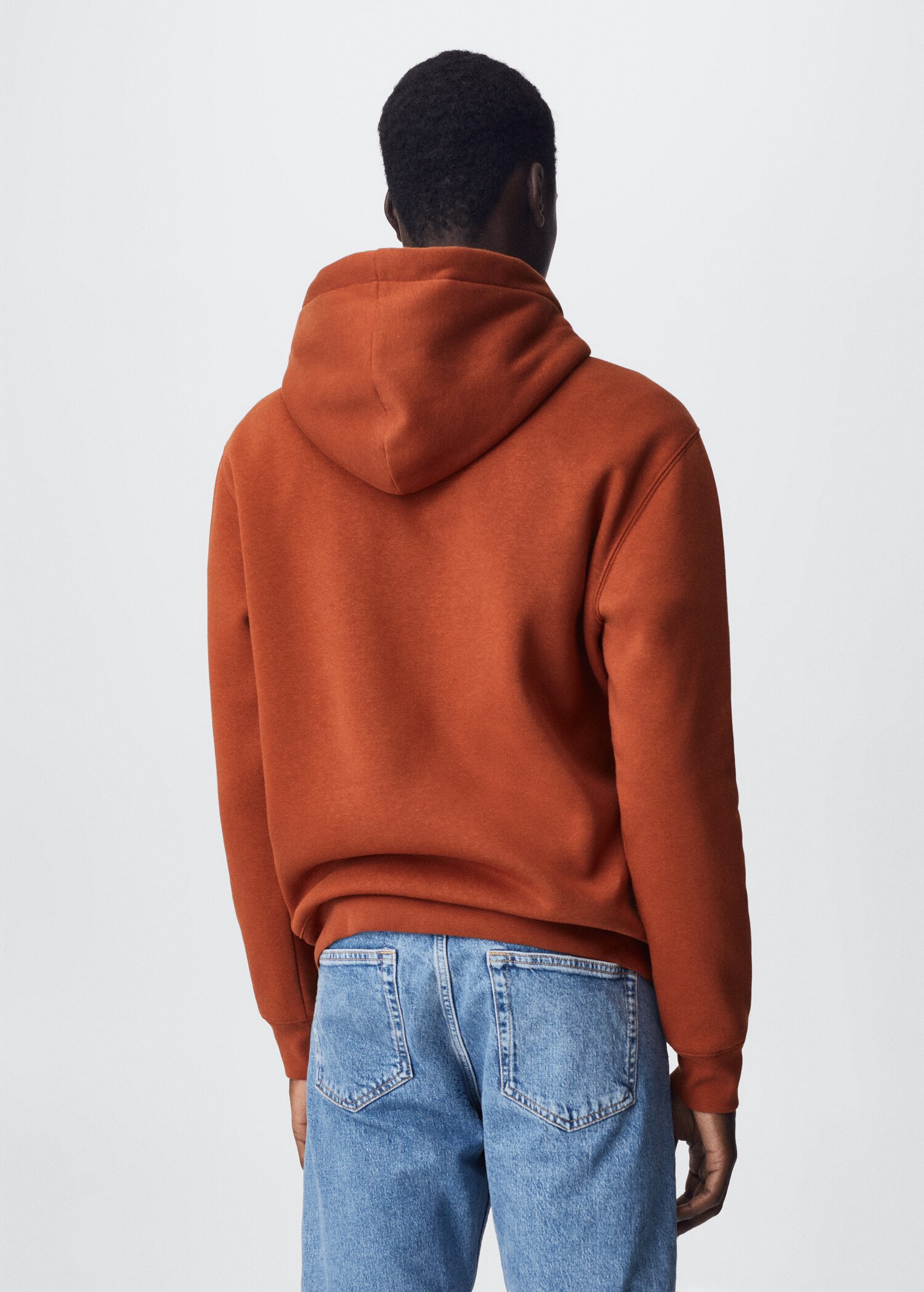 Sweater à capuche coton - Verso de l’article
