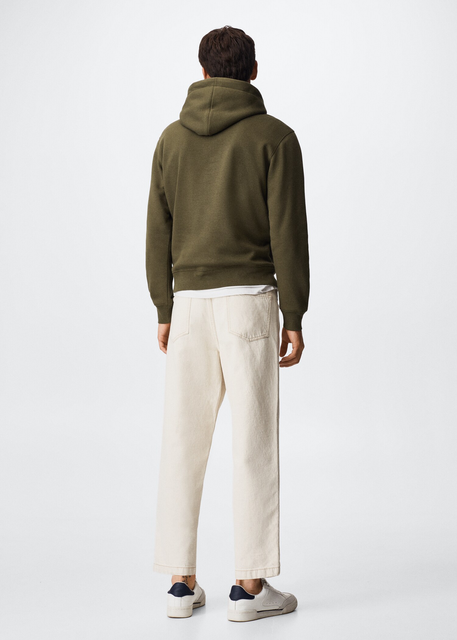 Sweater à capuche coton - Verso de l’article