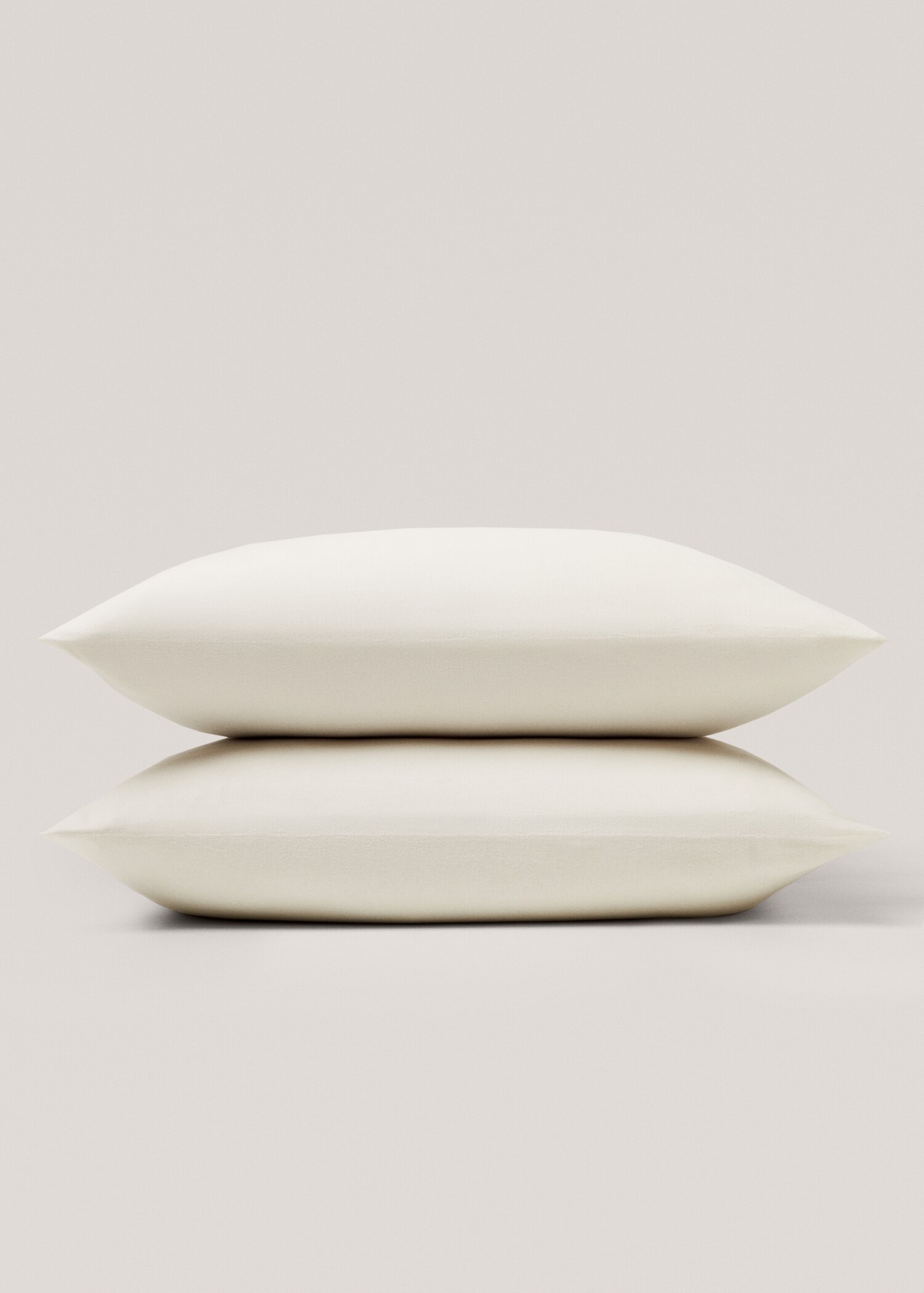 Flannel cushion cover 60x60cm - Medium plane