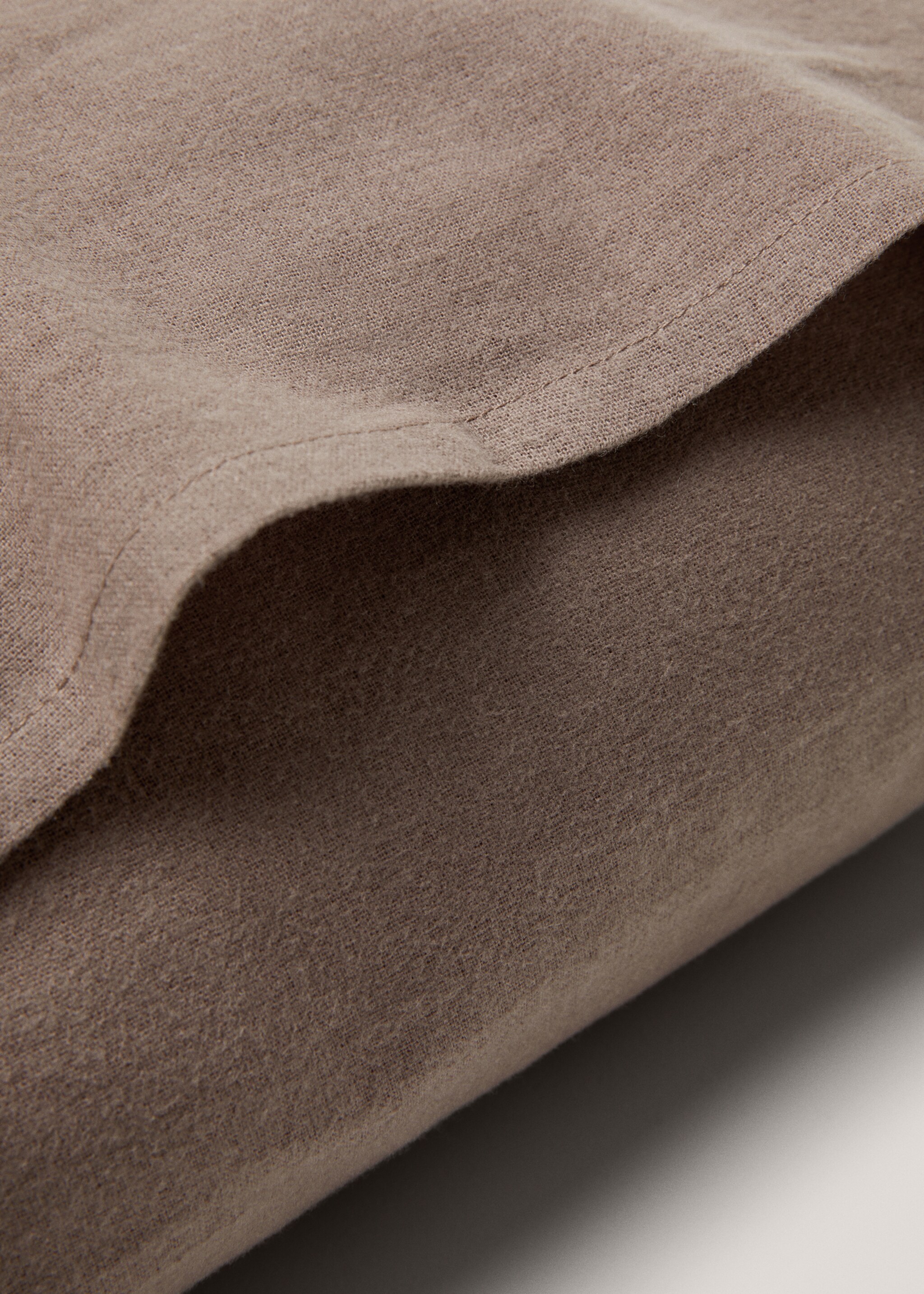 Flannel cushion cover 60x60cm - Details of the article 2