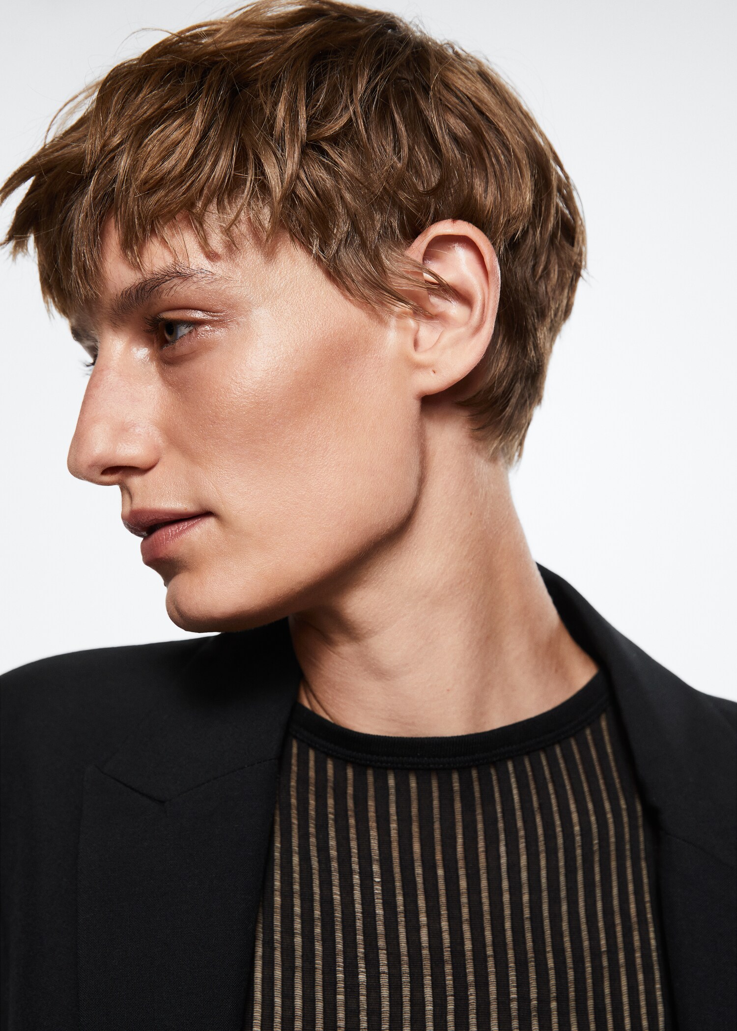 Kostym ylle-blandad kostym blazer - Detaljer om artikeln 2
