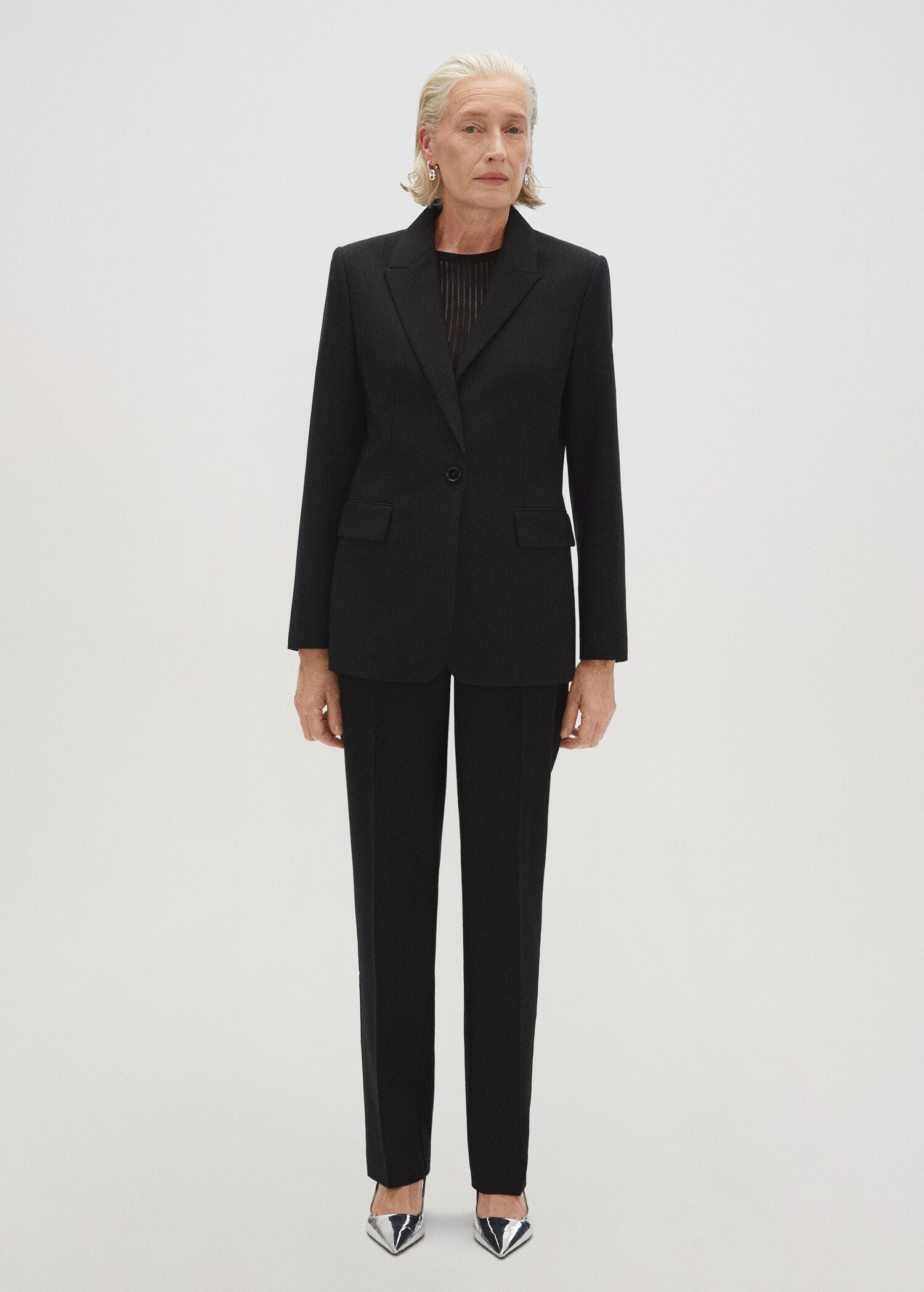 Kostym ylle-blandad kostym blazer - Detaljer om artikeln 7