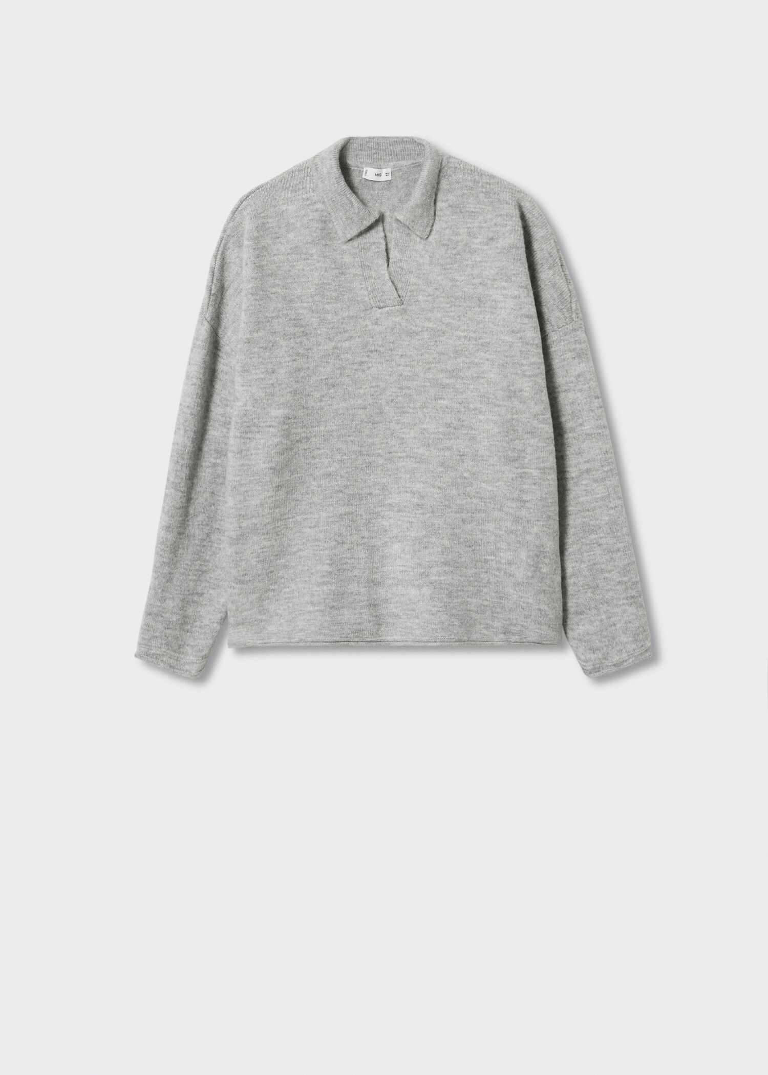 Pullover mit Polo-Kragen