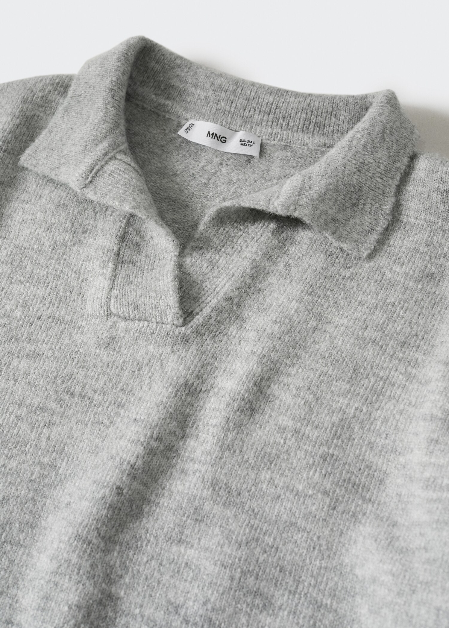 Pullover mit Polo-Kragen