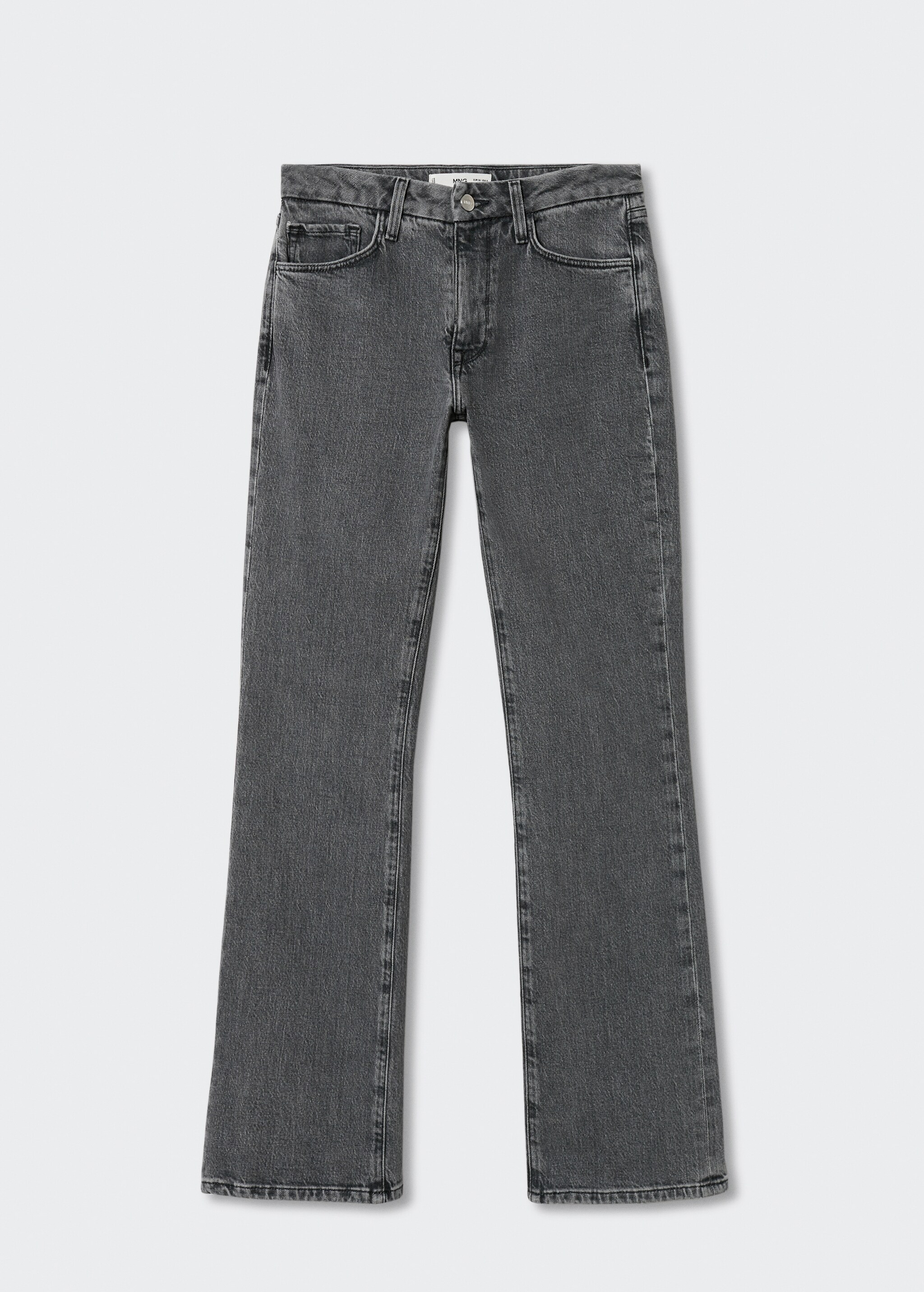 Jeans Flare tiro medio - Artículo sin modelo