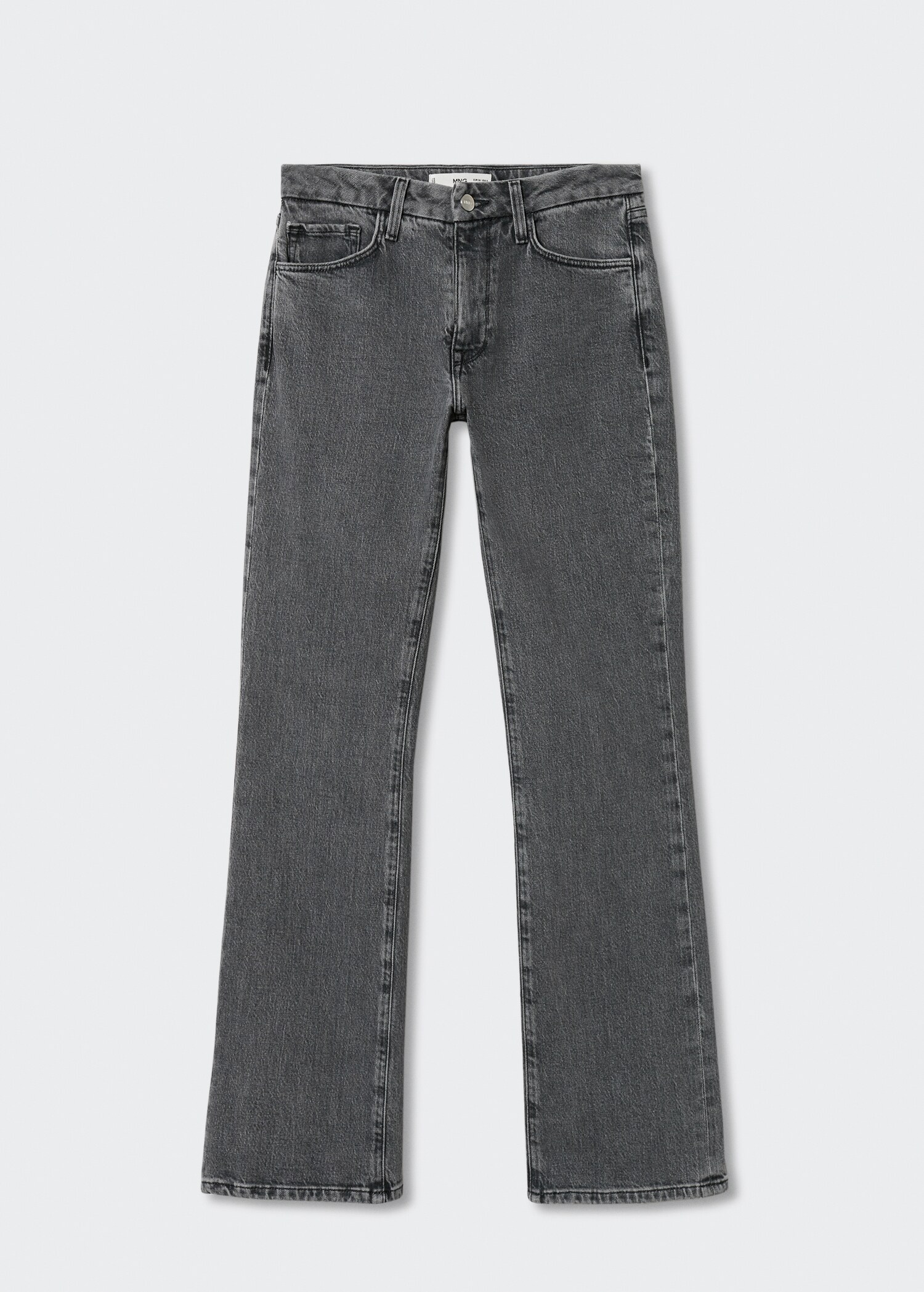 Mid-rise flared jeans - Article without model