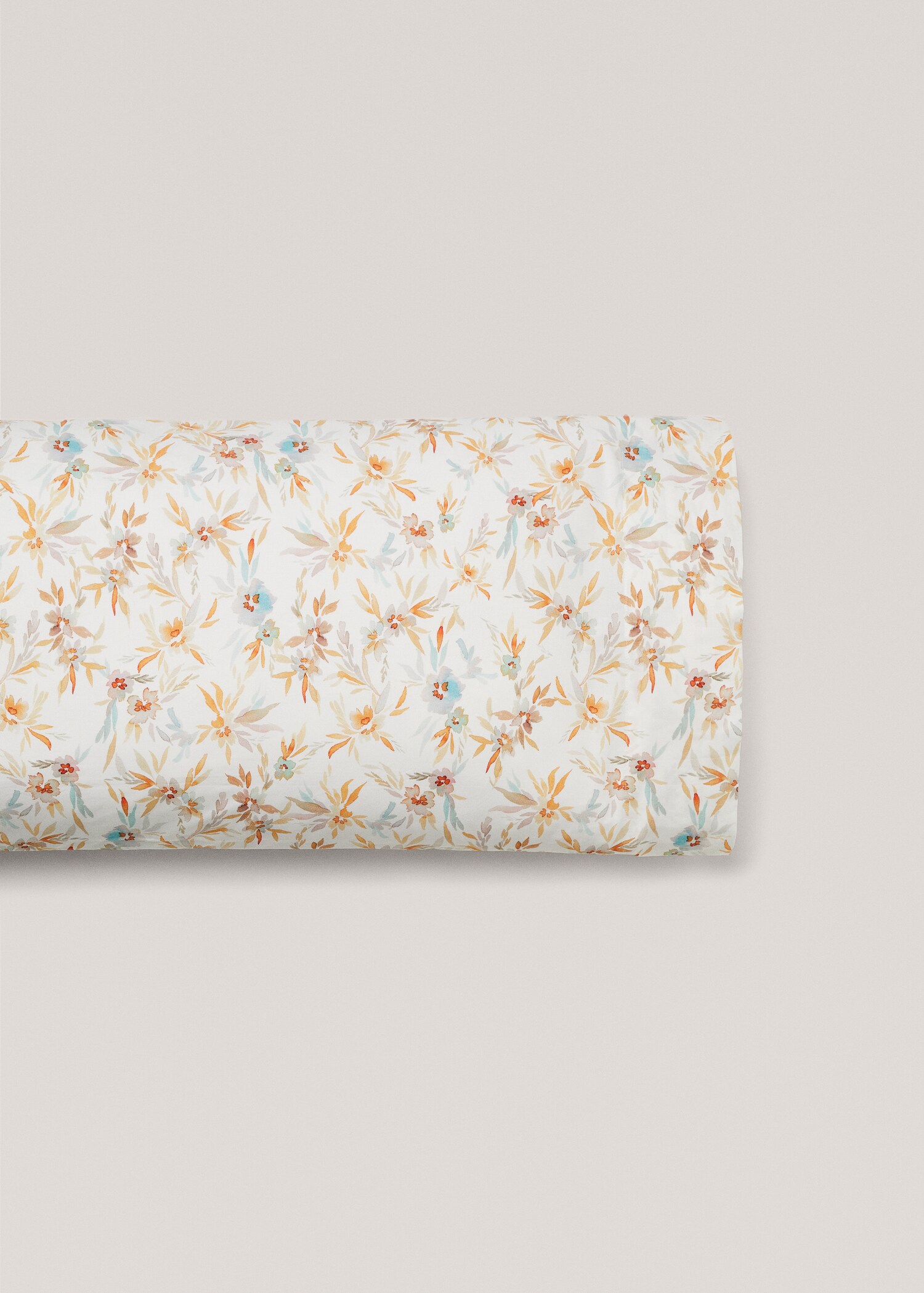 Floral print pillowcase 45x110cm - Article without model
