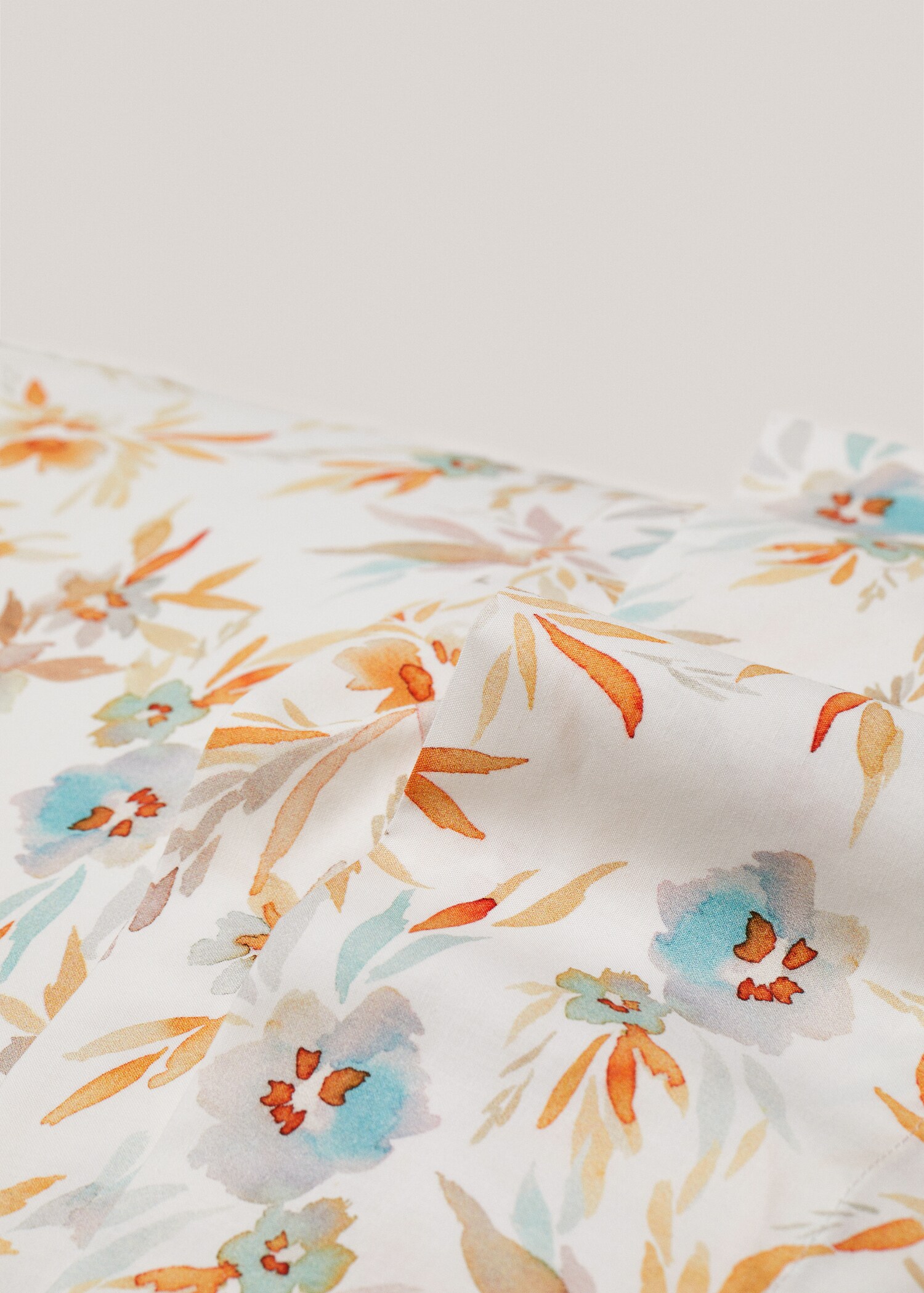 Floral print pillowcase 45x110cm - Details of the article 3
