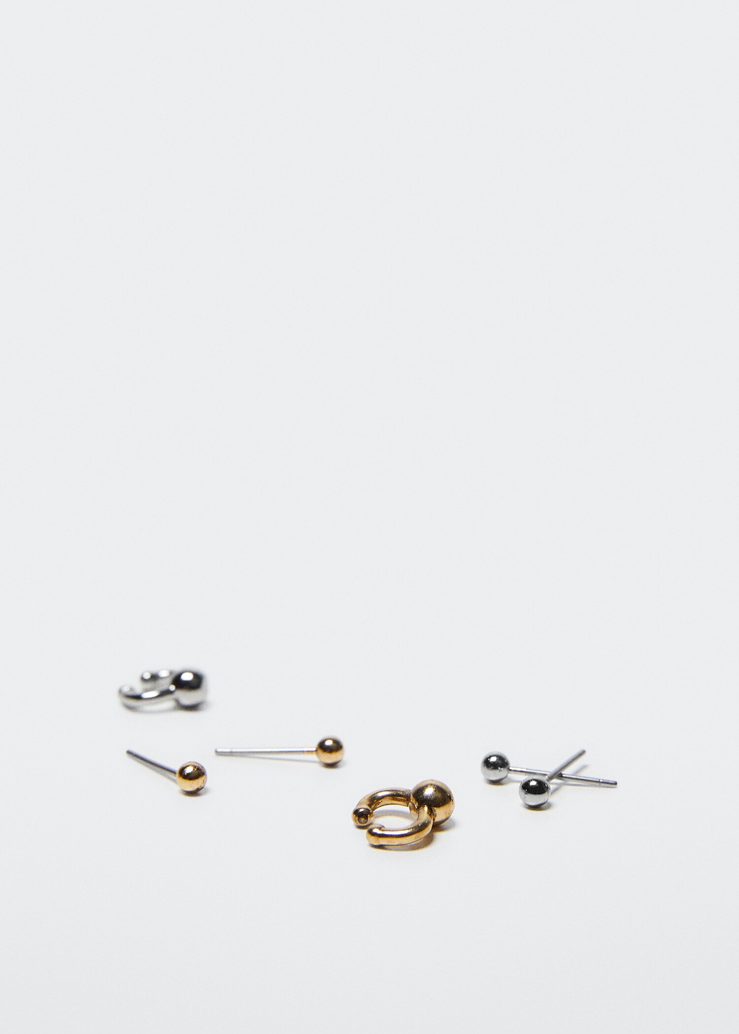 Pack of 3 earrings - Medium plane