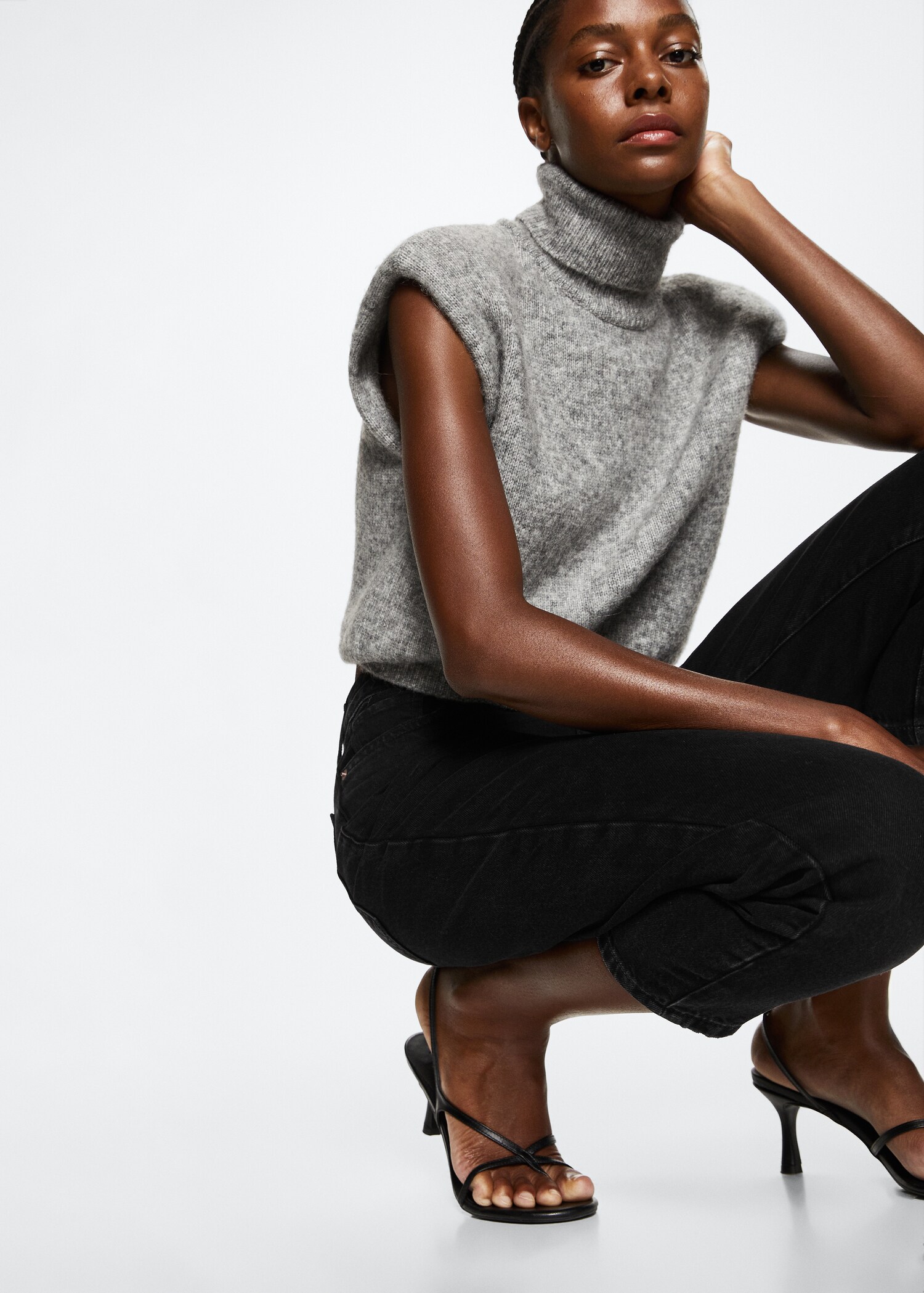 High-waist mom jeans - Detail van het artikel 2