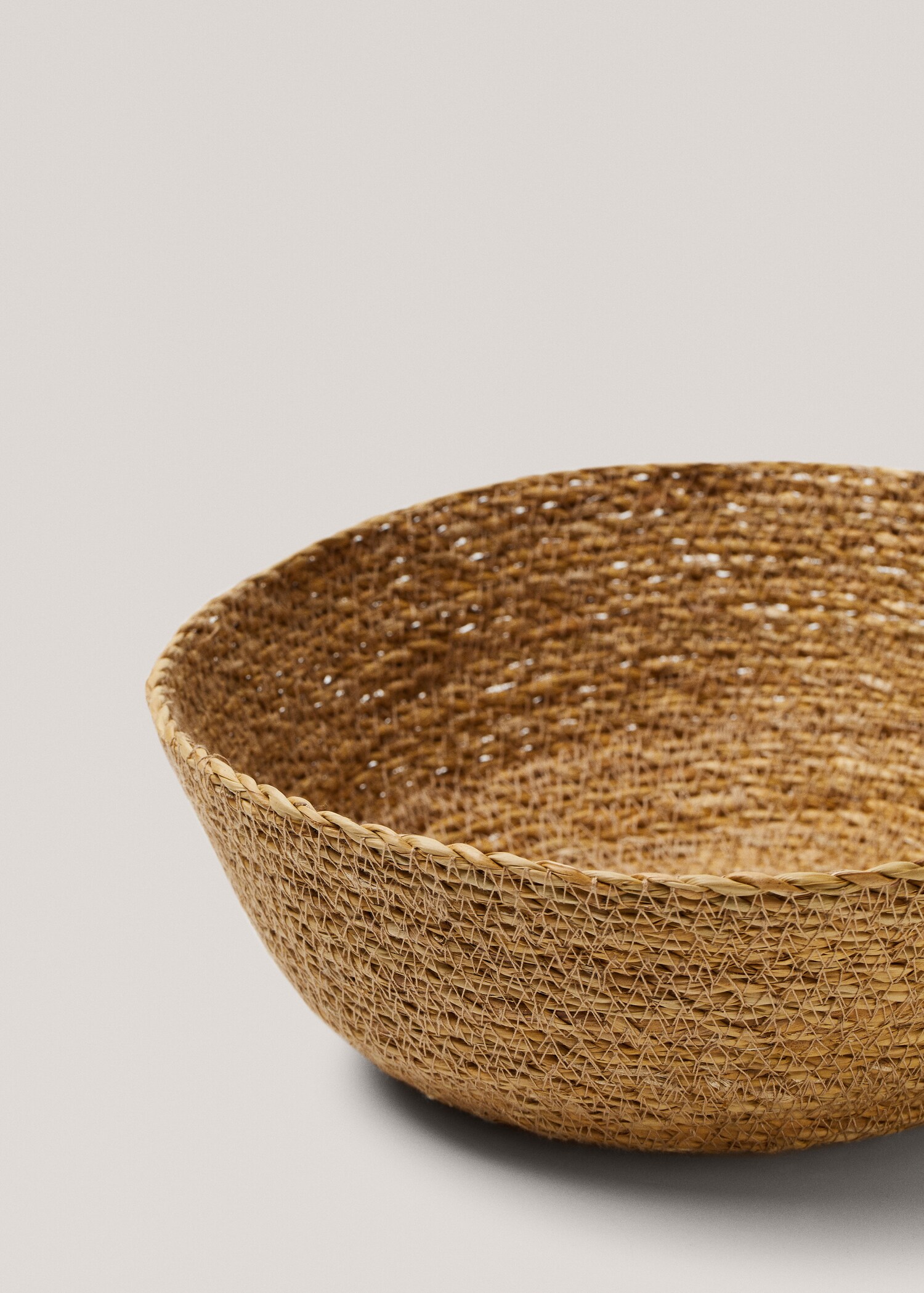 Bol rond fibres naturelles 30x10 cm - Détail de l'article 1