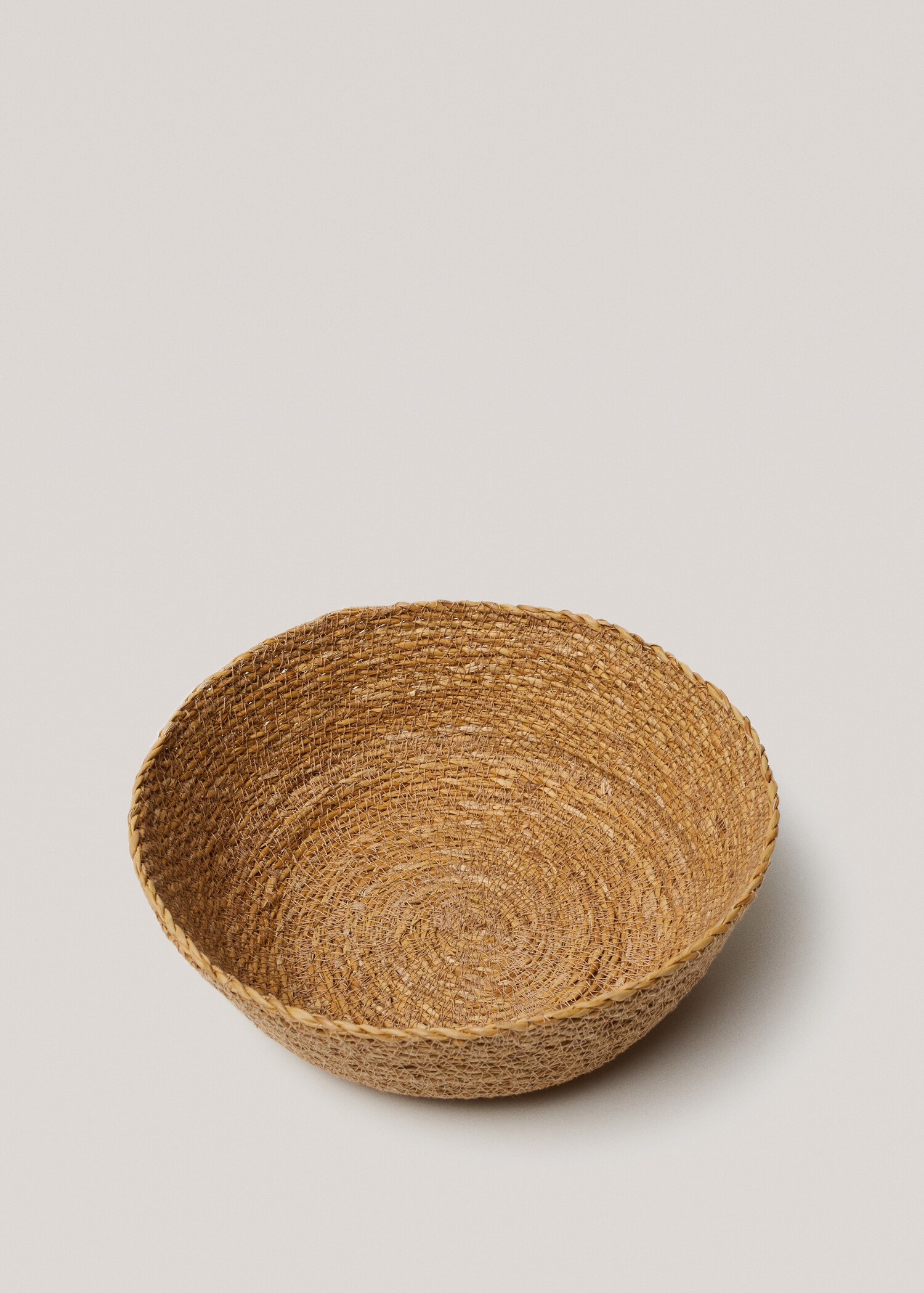 Bol rond fibres naturelles 30x10 cm - Détail de l'article 4
