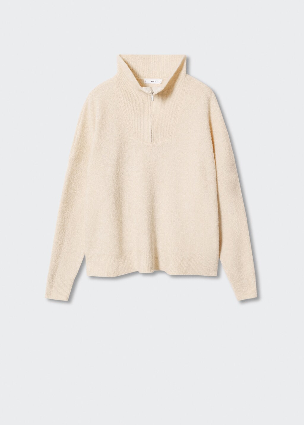 Cord-Sweatshirt mit halbhohem Kragen - Damen | MANGO OUTLET 