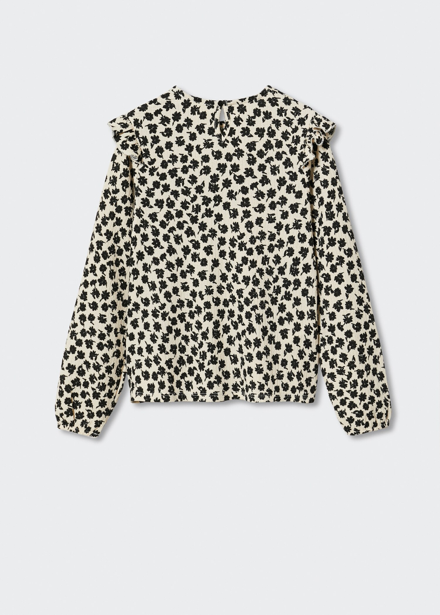 Camiseta estampado floral - Reverso del artículo