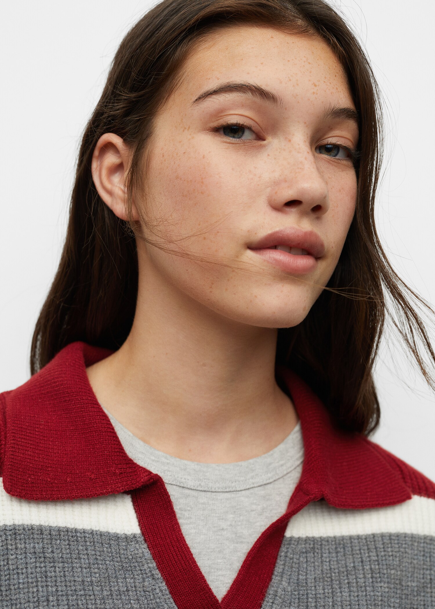 Striped rib sweater - Details of the article 4