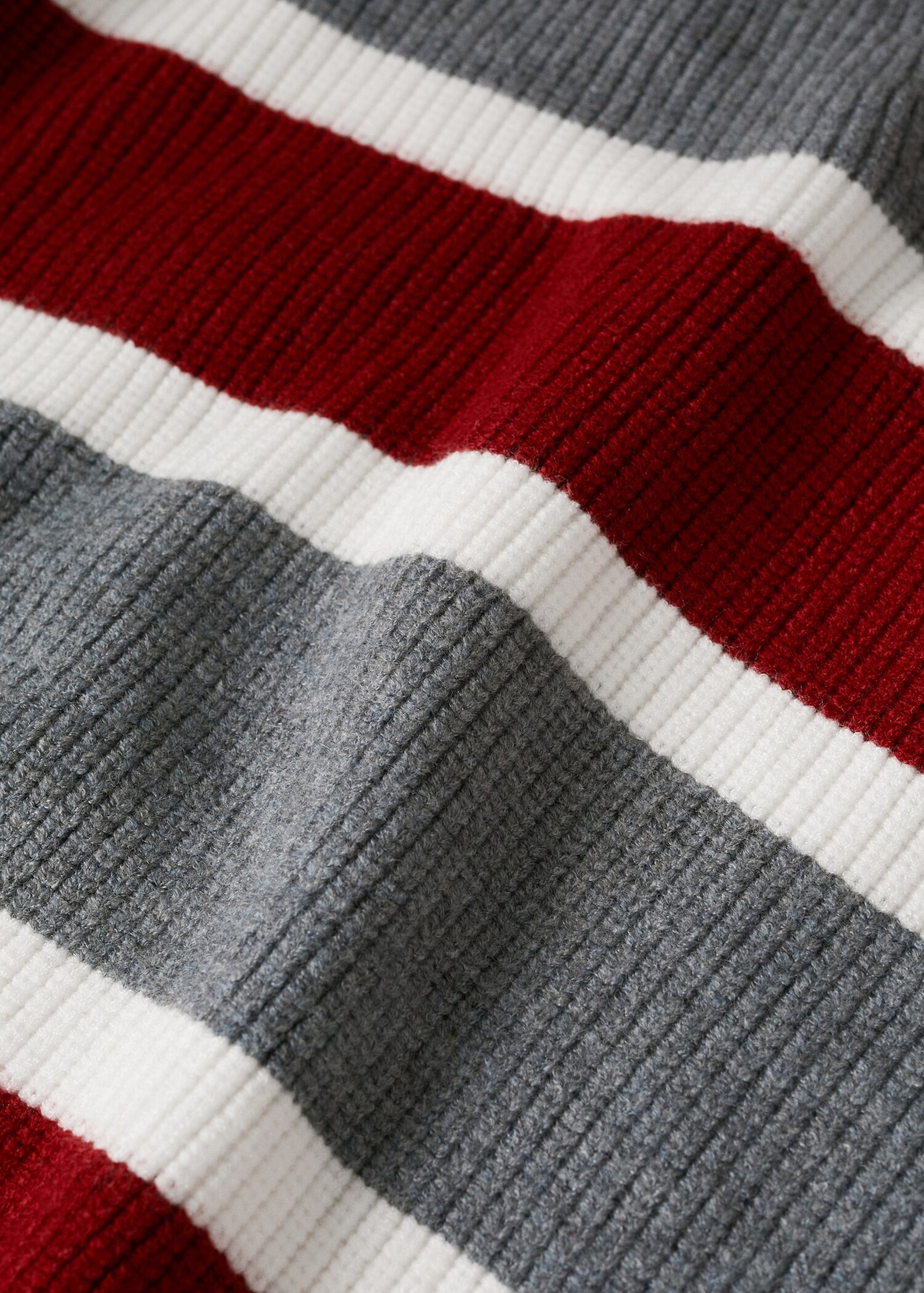 Striped rib sweater - Details of the article 8