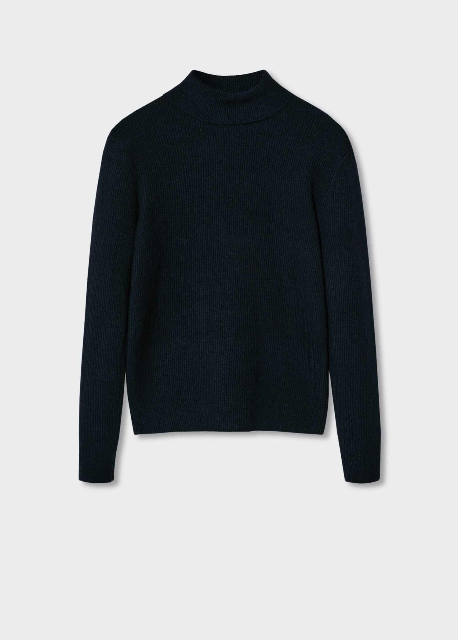 Sweter z golfem i fakturą - Artykuł bez modela/modelki