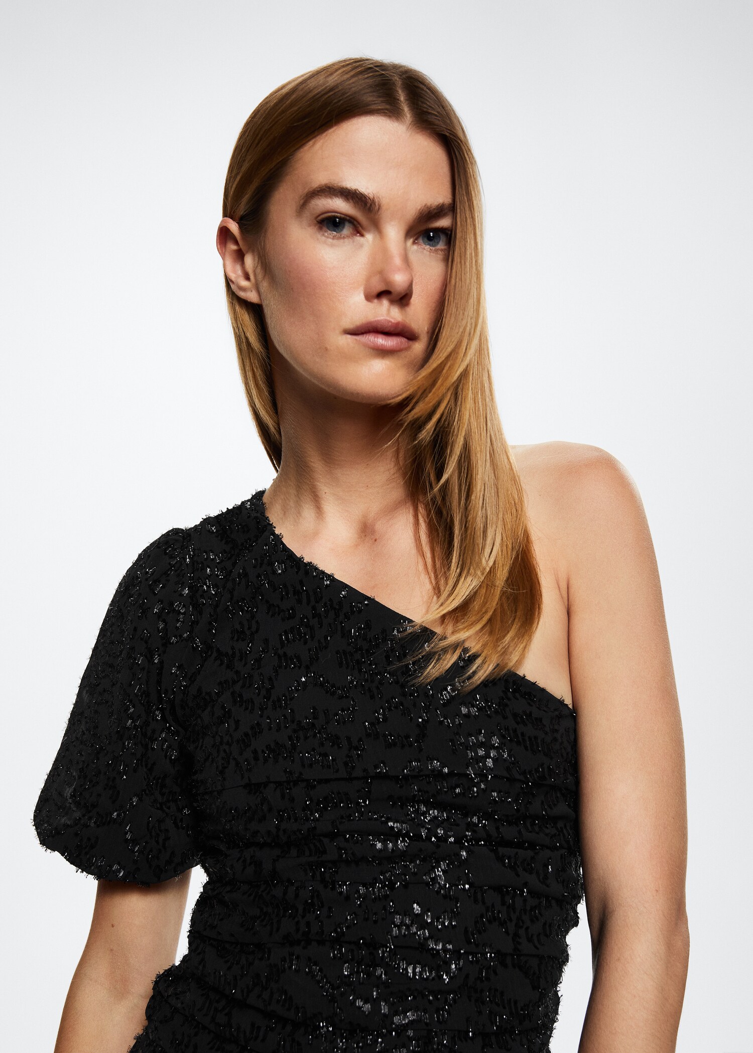 Vestit asimètric metal·litzat - Detall de l'article 4