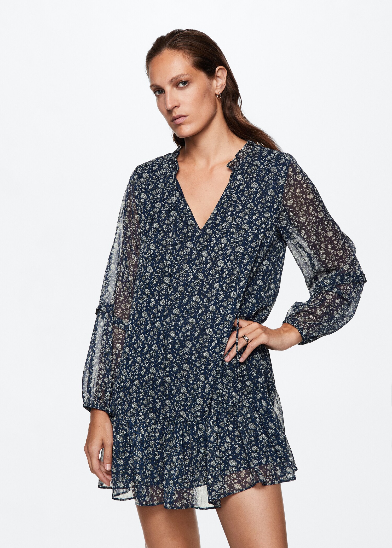 Vestit floral gasa - Pla mig