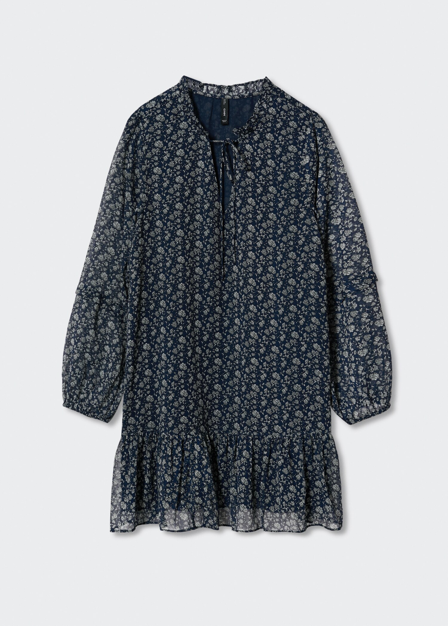 Vestit floral gasa - Article sense model