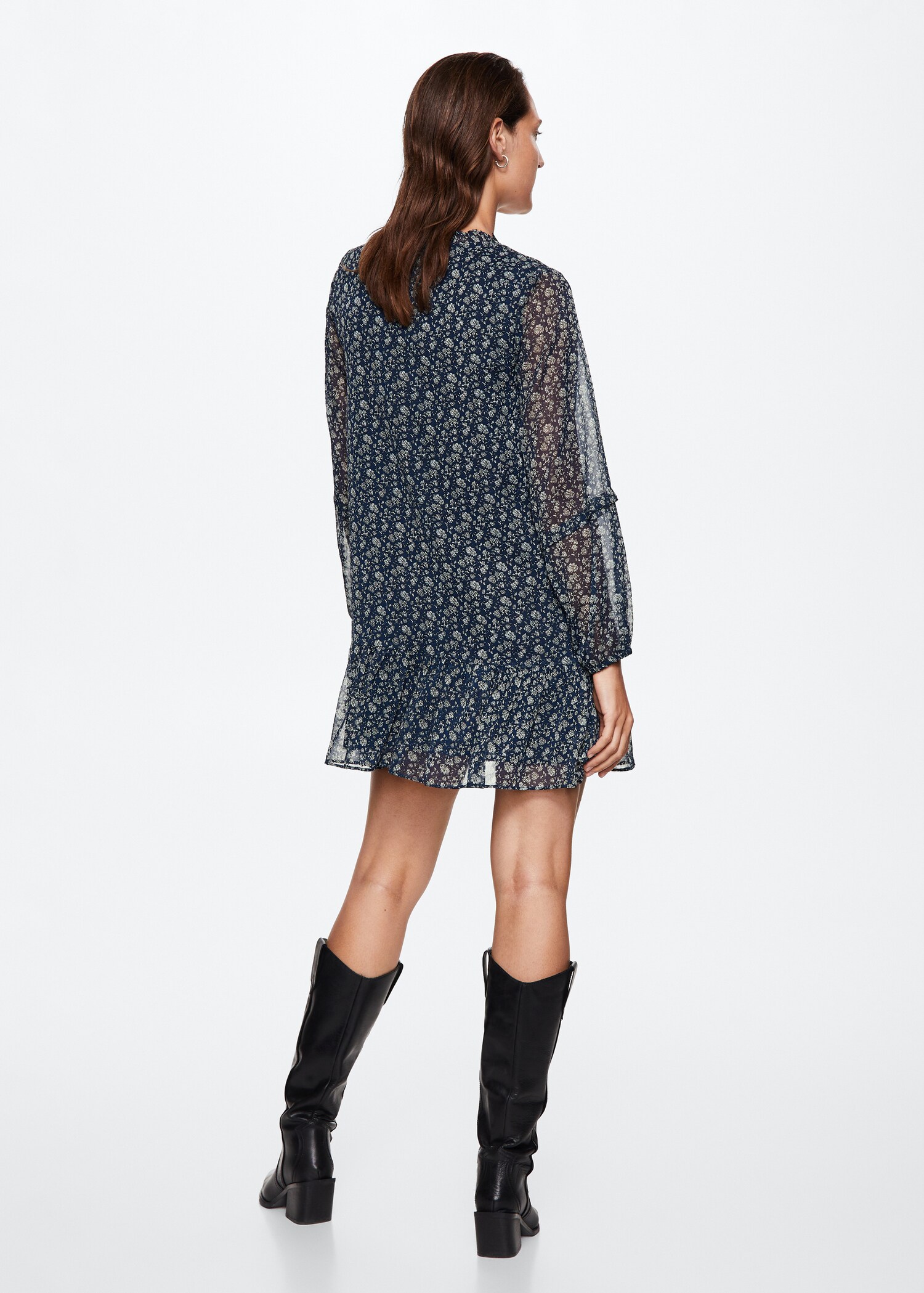 Vestit floral gasa - Revers de l'article