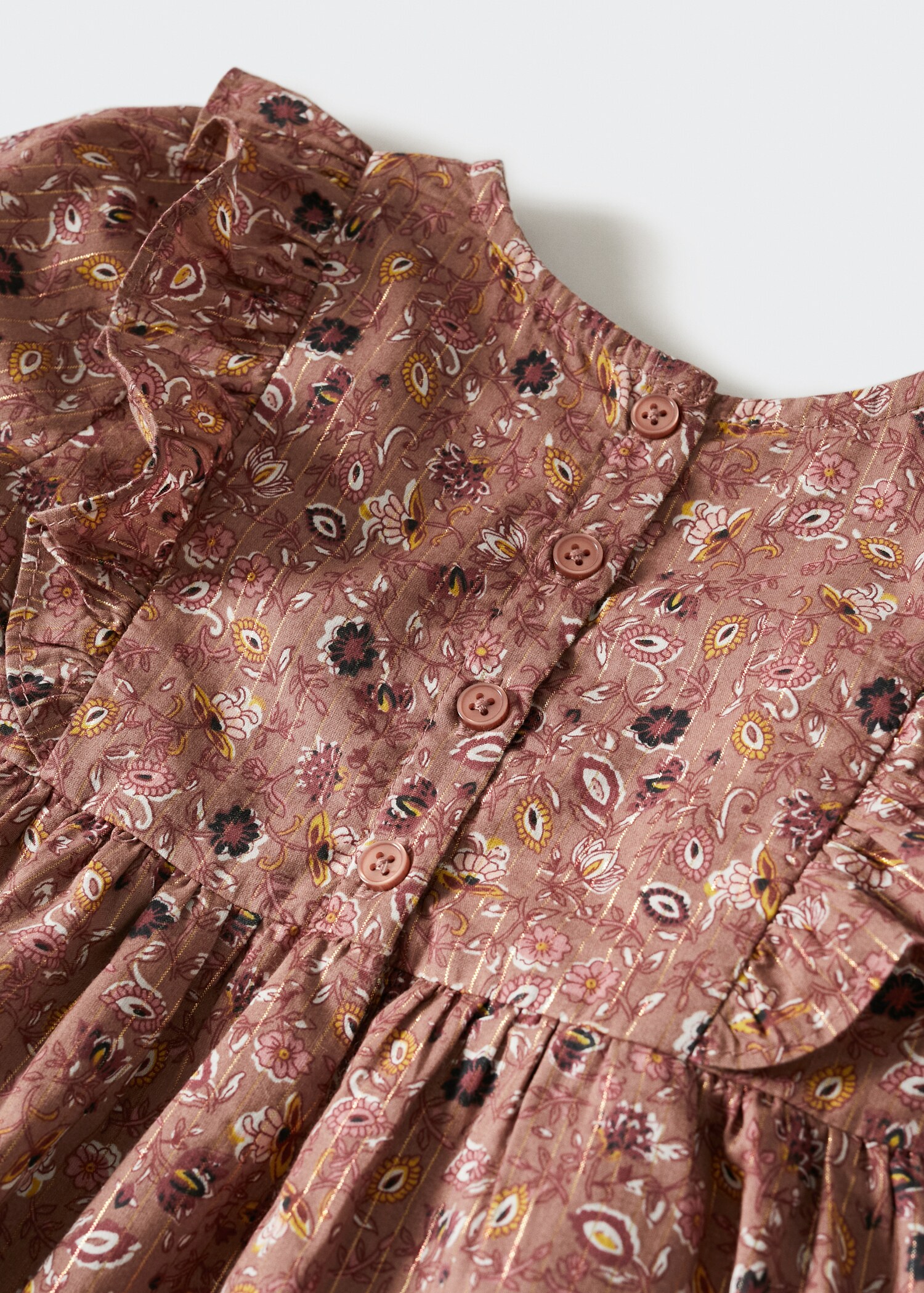 Floral ruffle dress - Details of the article 0