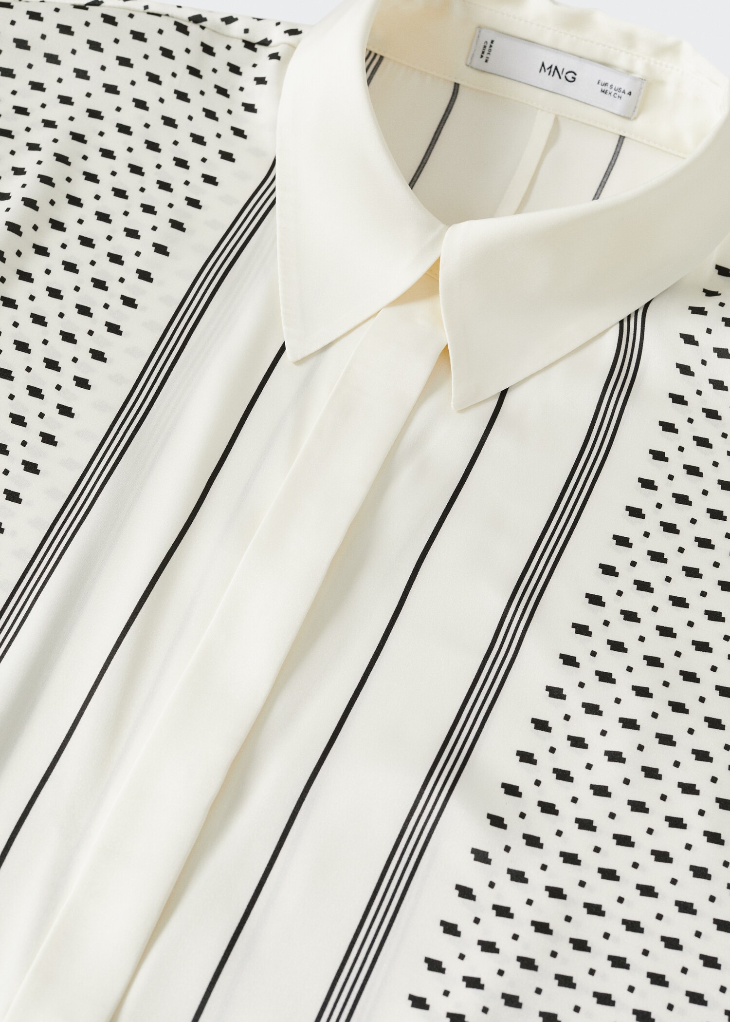 Camisa estampado geométrico - Detalle del artículo 8