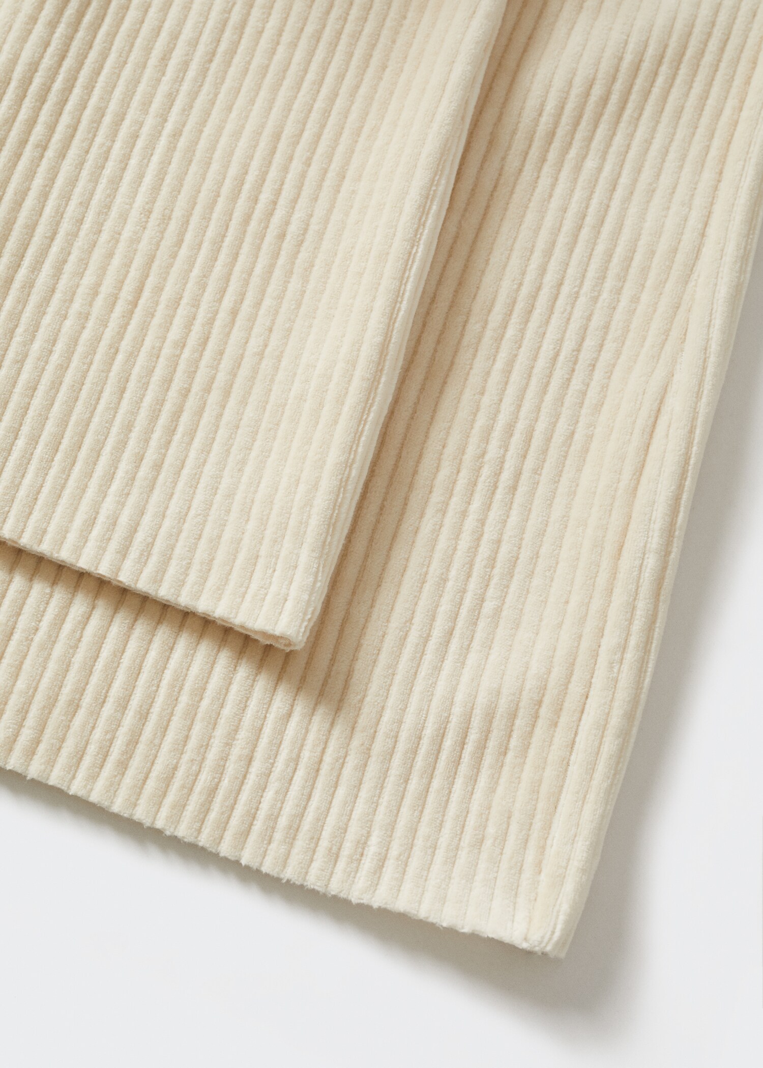 Corduroy trousers with elastic waist - Details of the article 8