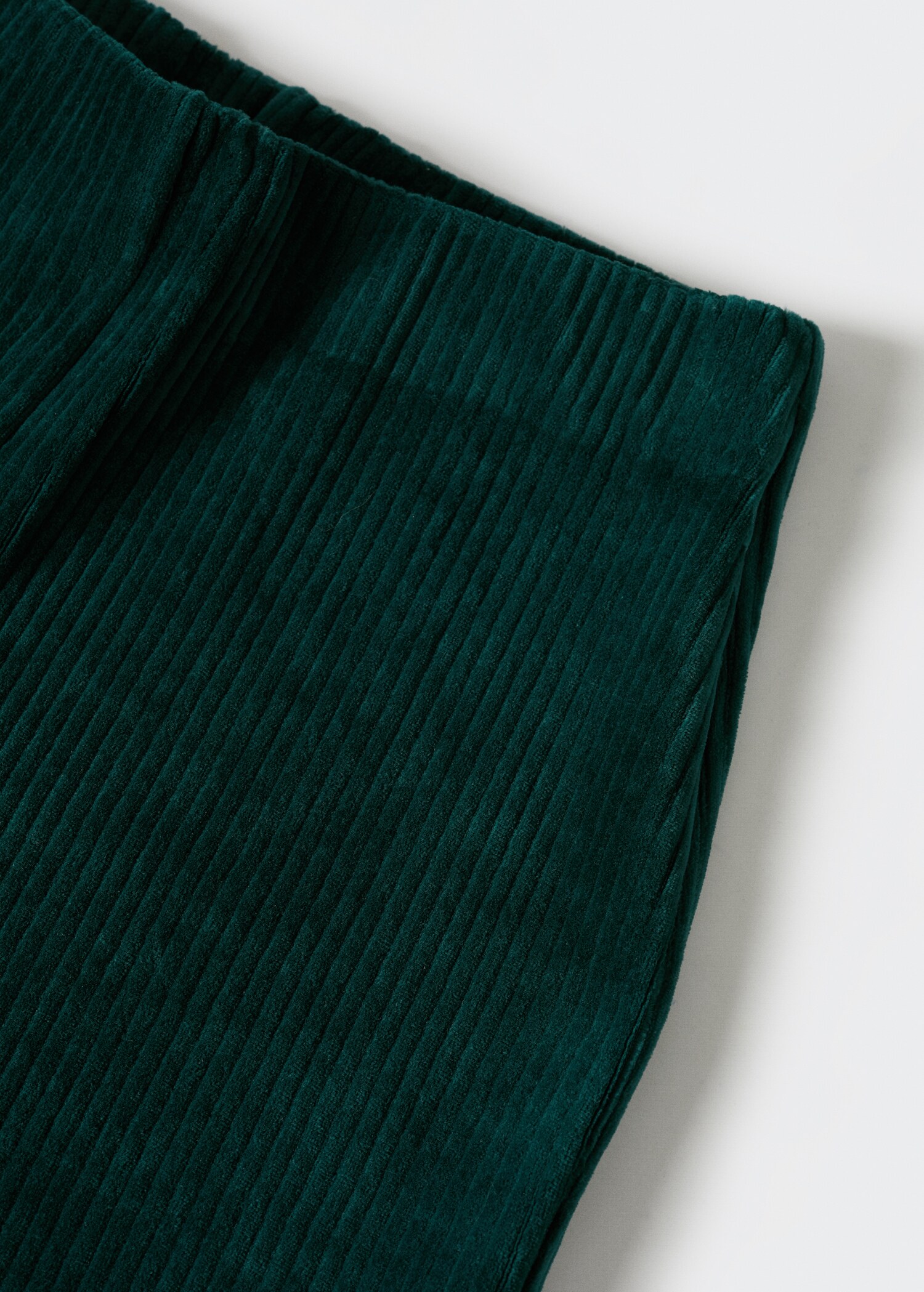 Corduroy trousers with elastic waist - Details of the article 8