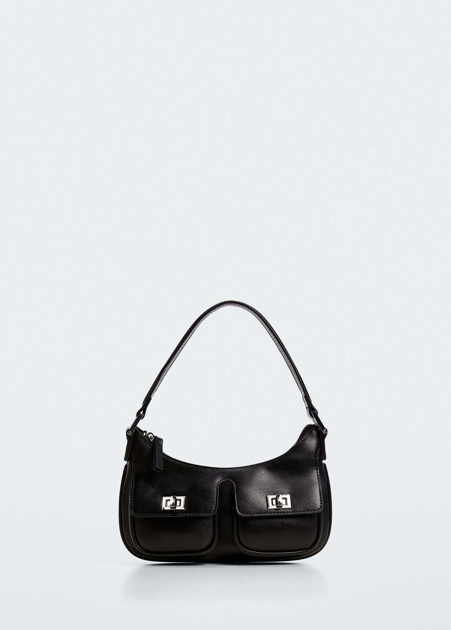 Schultertasche mit Taschen 