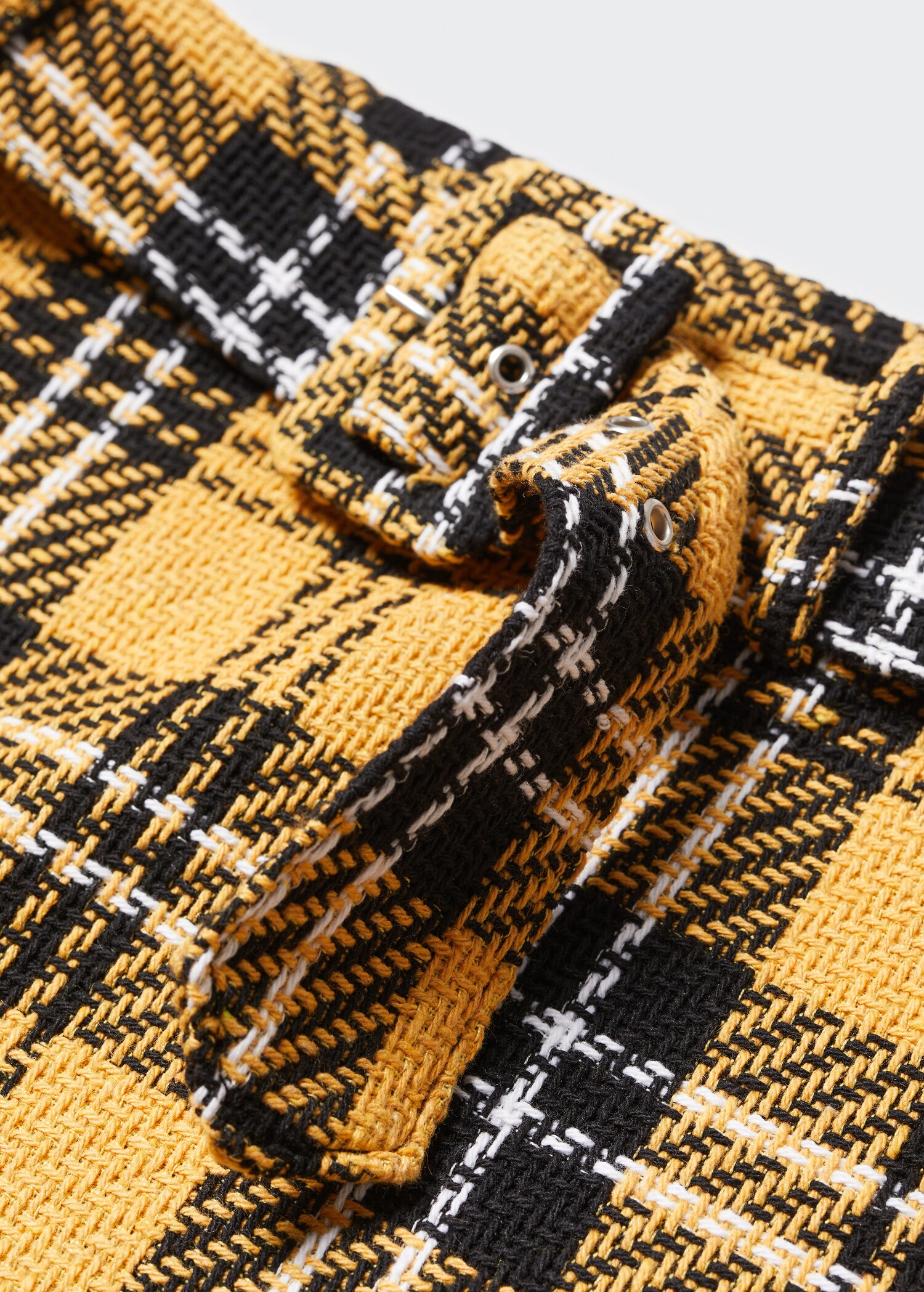 Skirt with safety pin detail - Details of the article 8