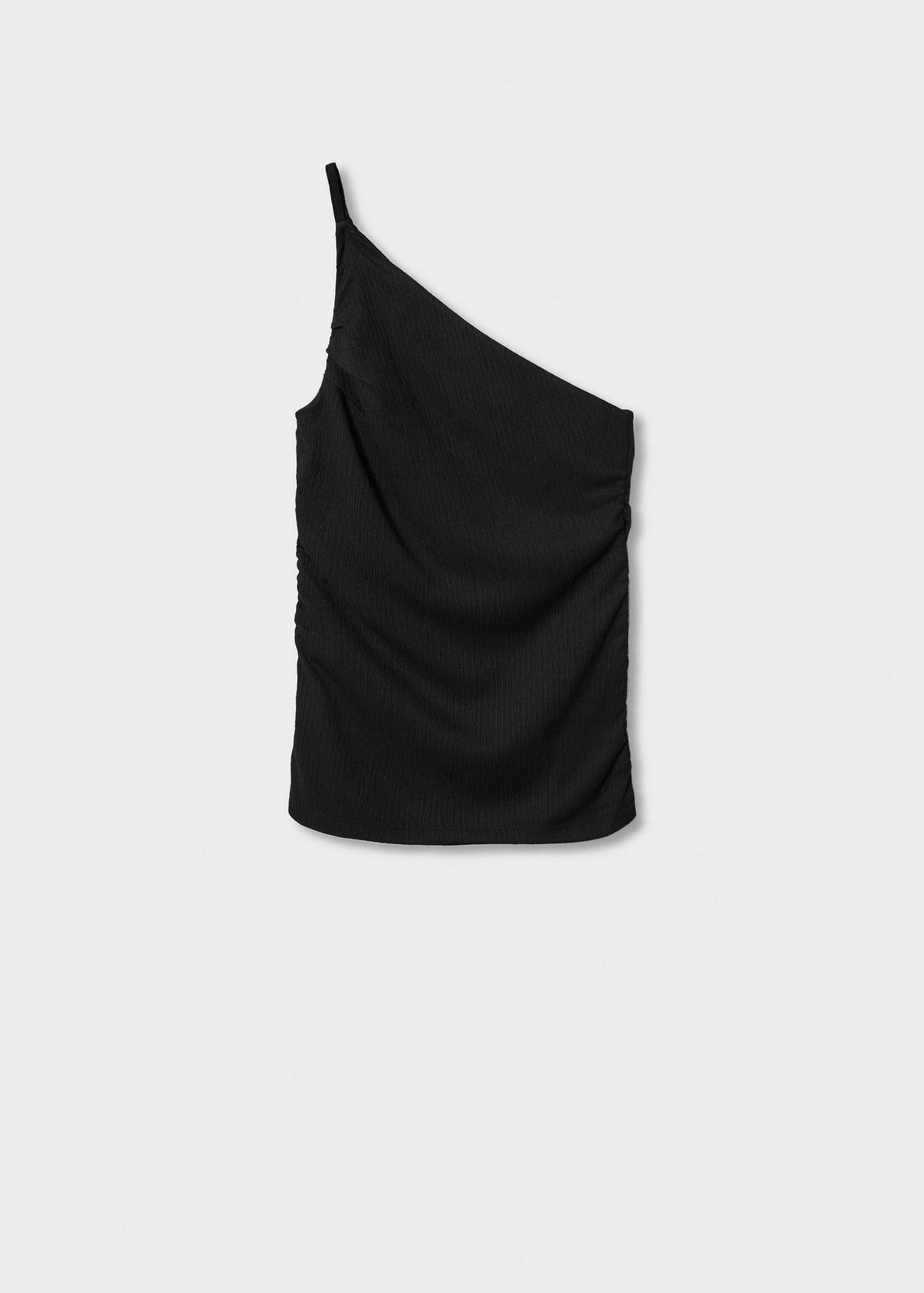 Asymmetrical textured top - Article without model