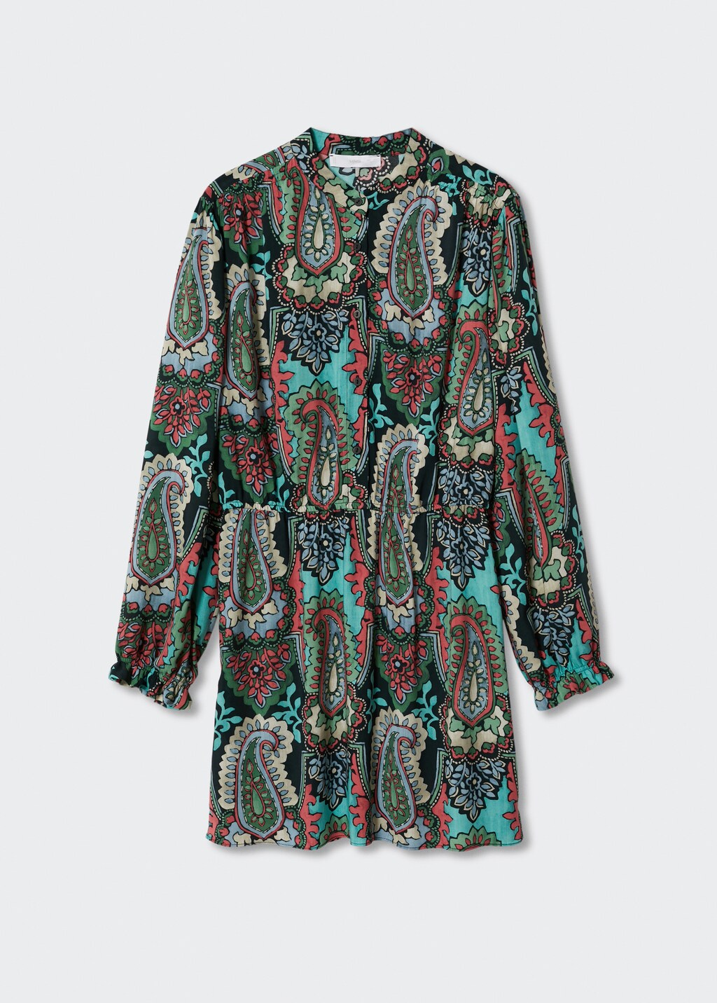Jurk met paisley print zara online