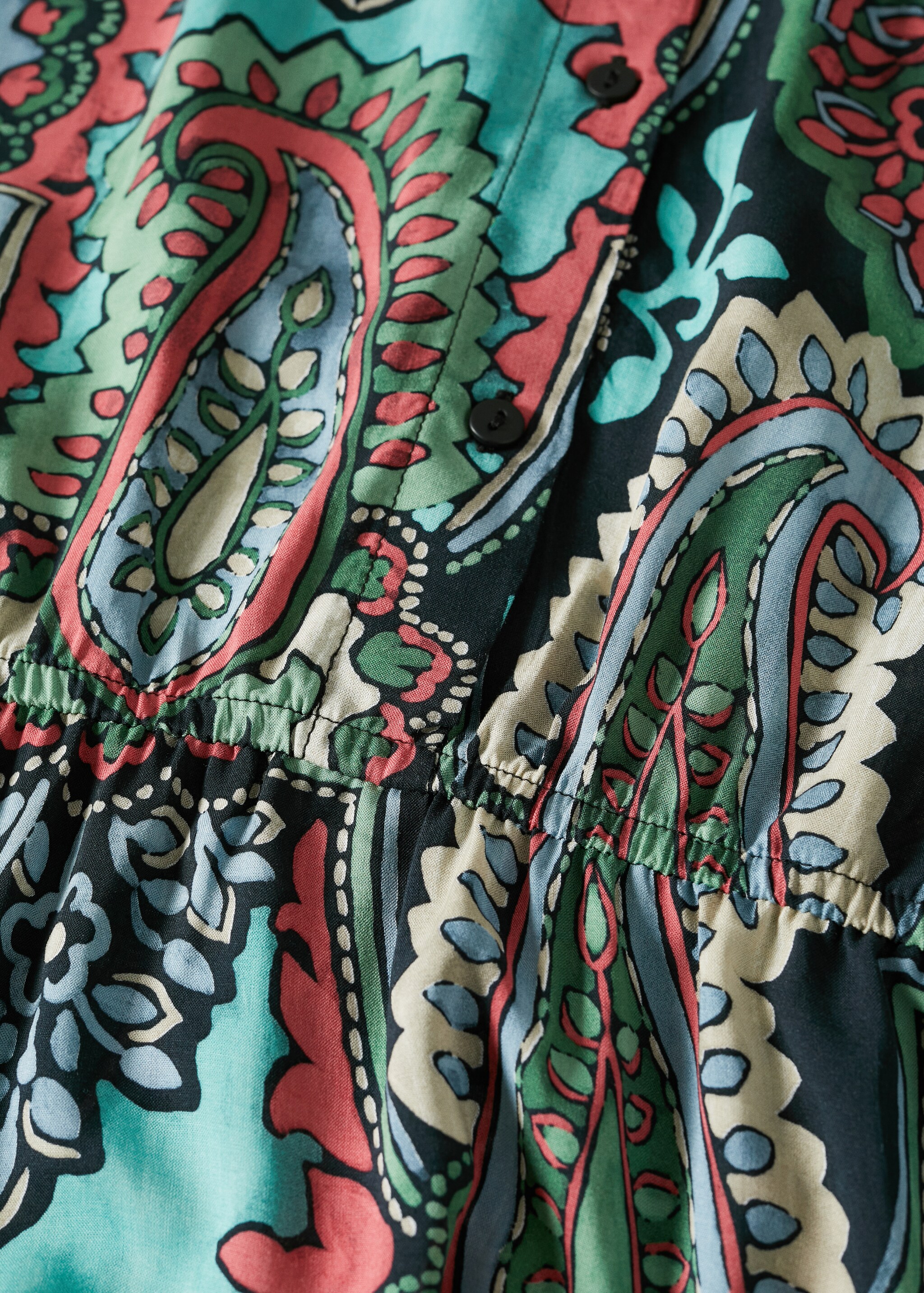 Paisley print dress - Details of the article 8