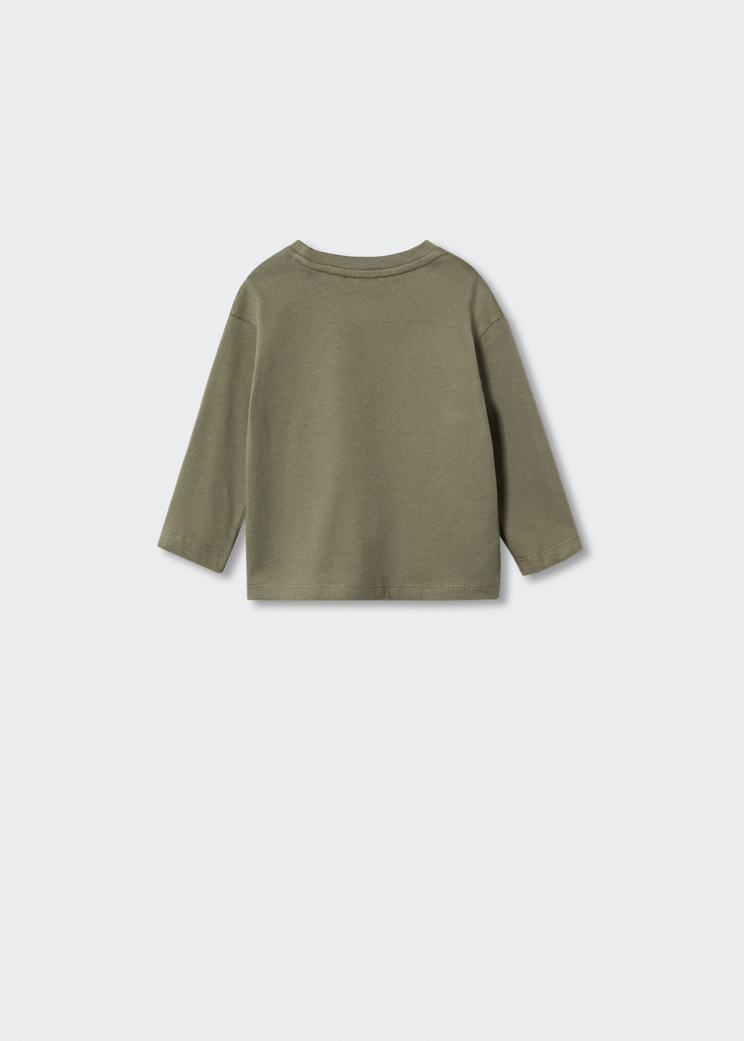 Printed long sleeve t-shirt - Reverse of the article