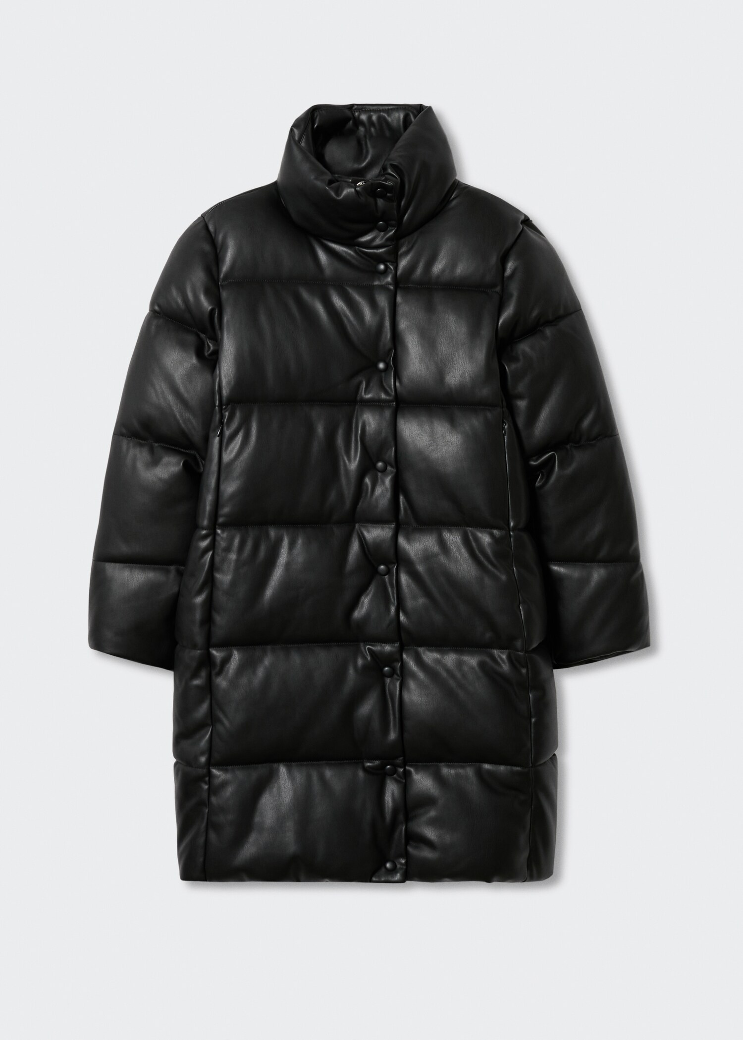 Anorak acolchado efecto piel - Artículo sin modelo