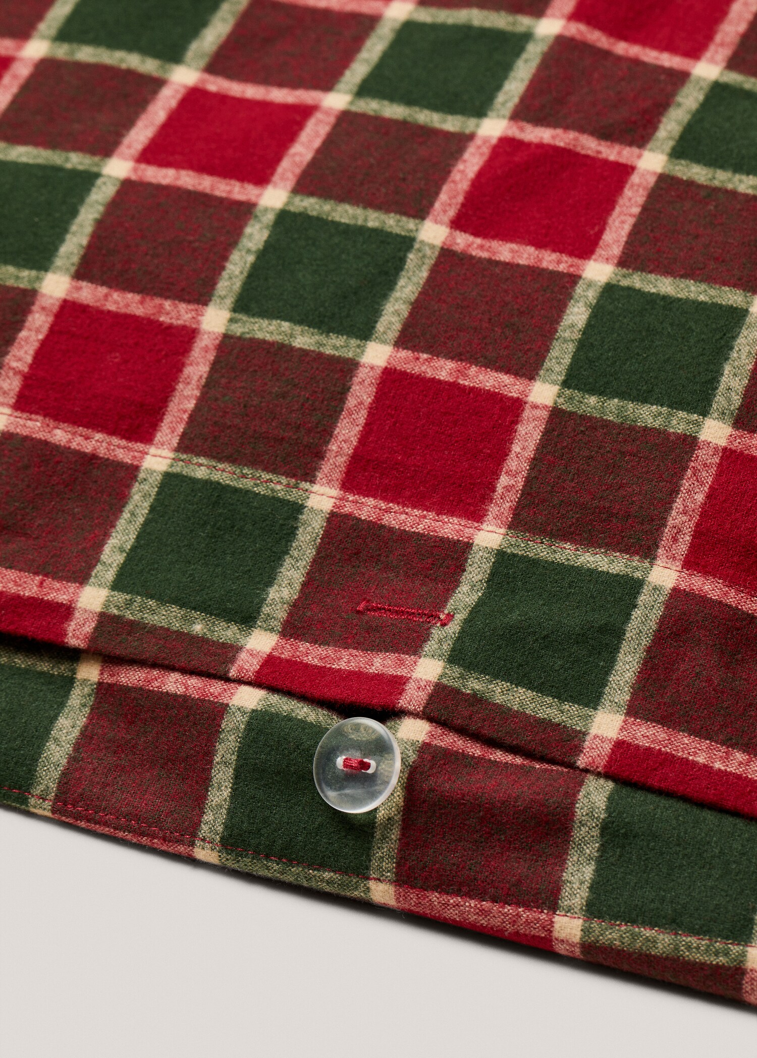 Flannel duvet cover double bed - Details of the article 2