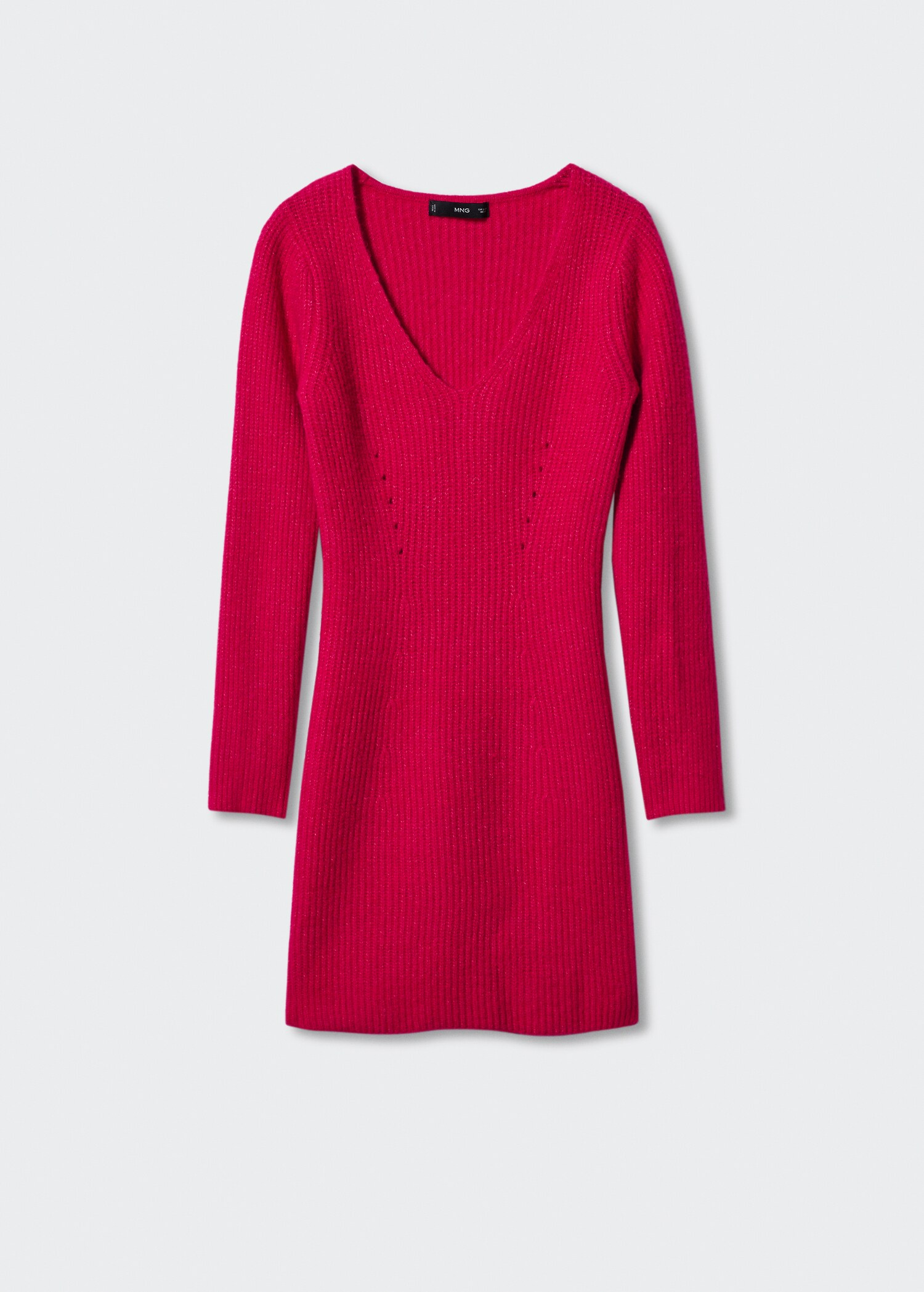 Short knitted dress - Article without model