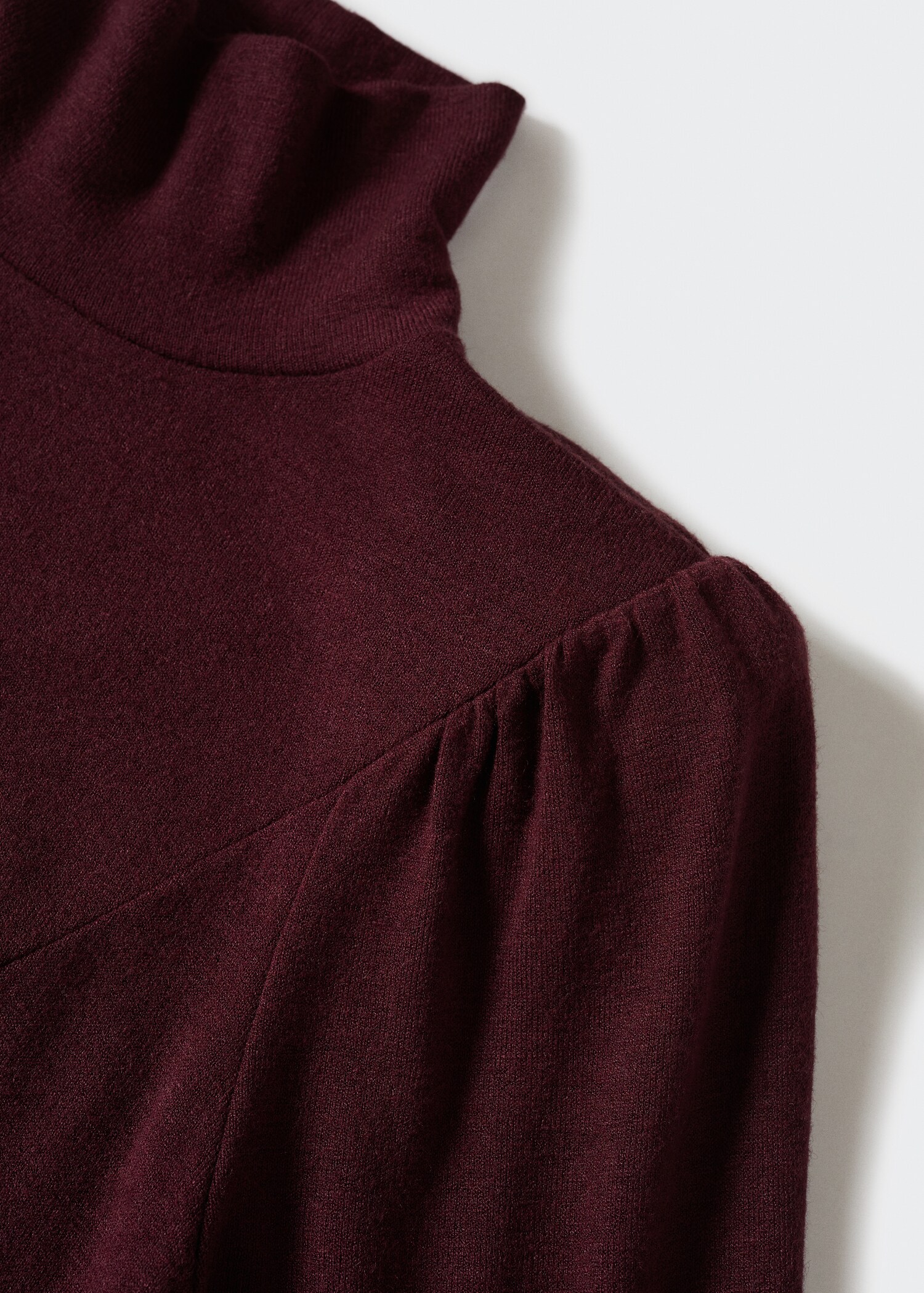 Knitted turtleneck dress - Details of the article 8