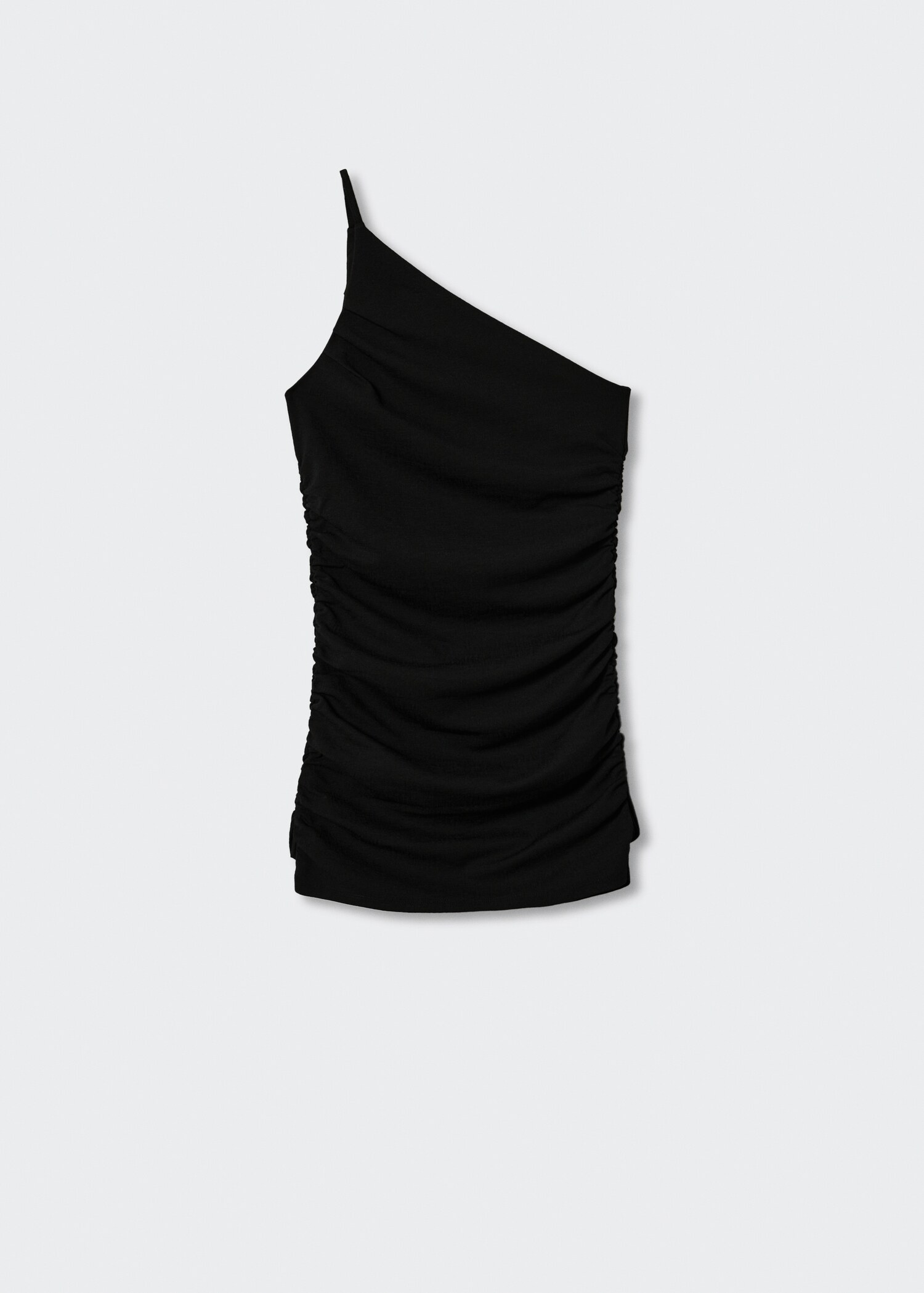 Asymmetric draped gown - Article without model