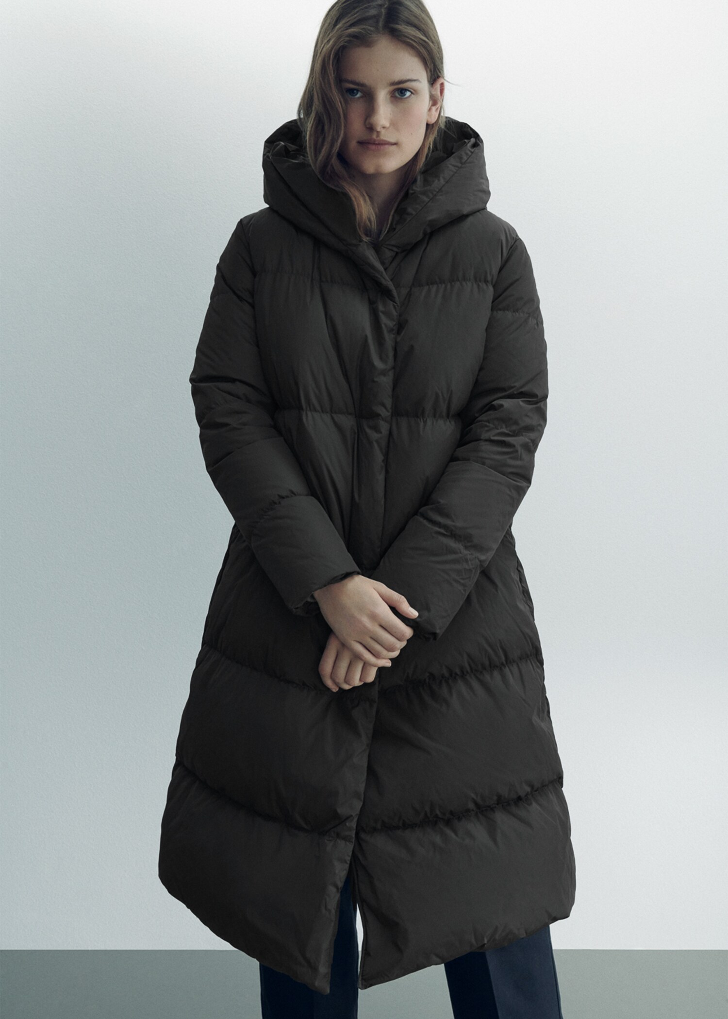Langer wendbarer Anorak - Mittlere Ansicht