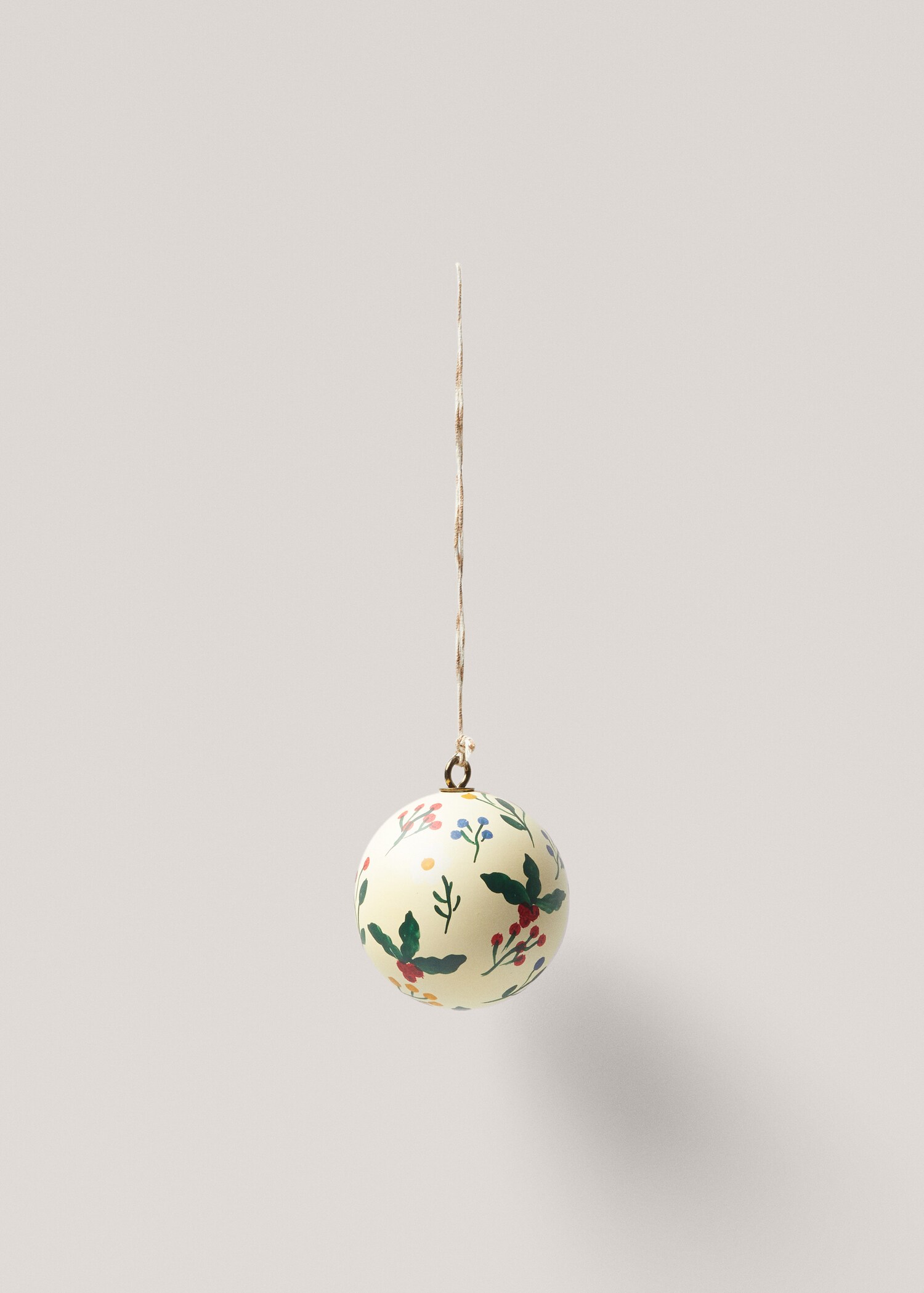 Boule Noël bois - Article sans modèle