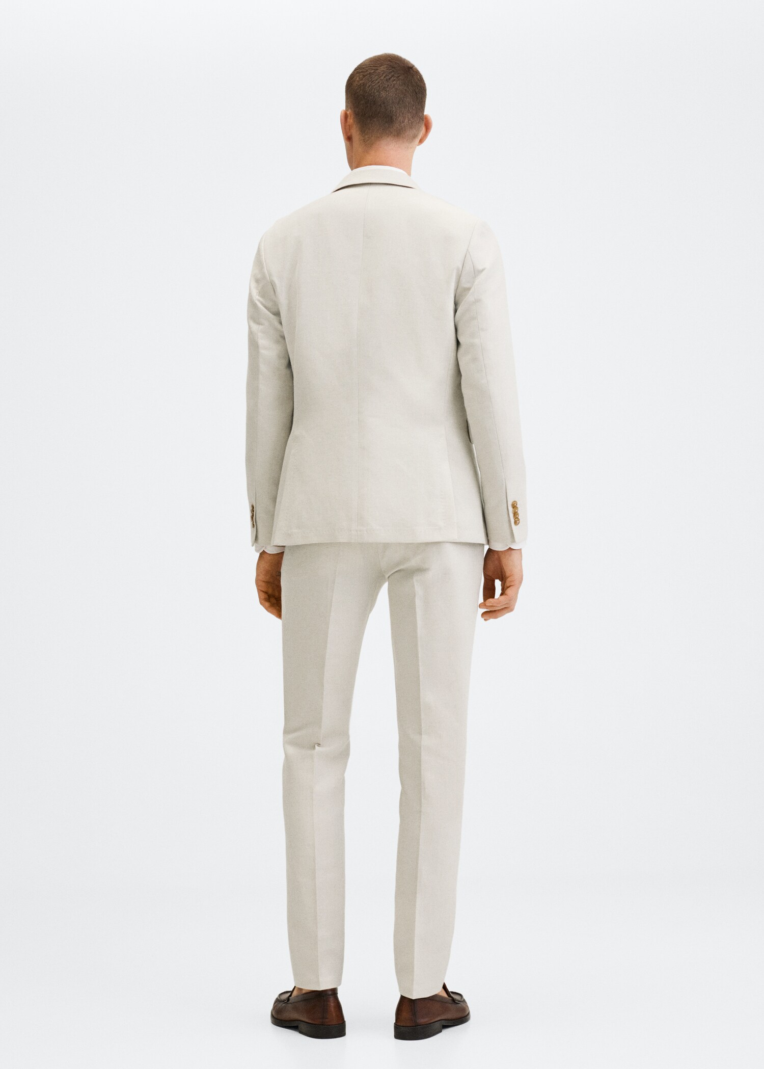 Americana vestir slim fit lli - Revers de l'article
