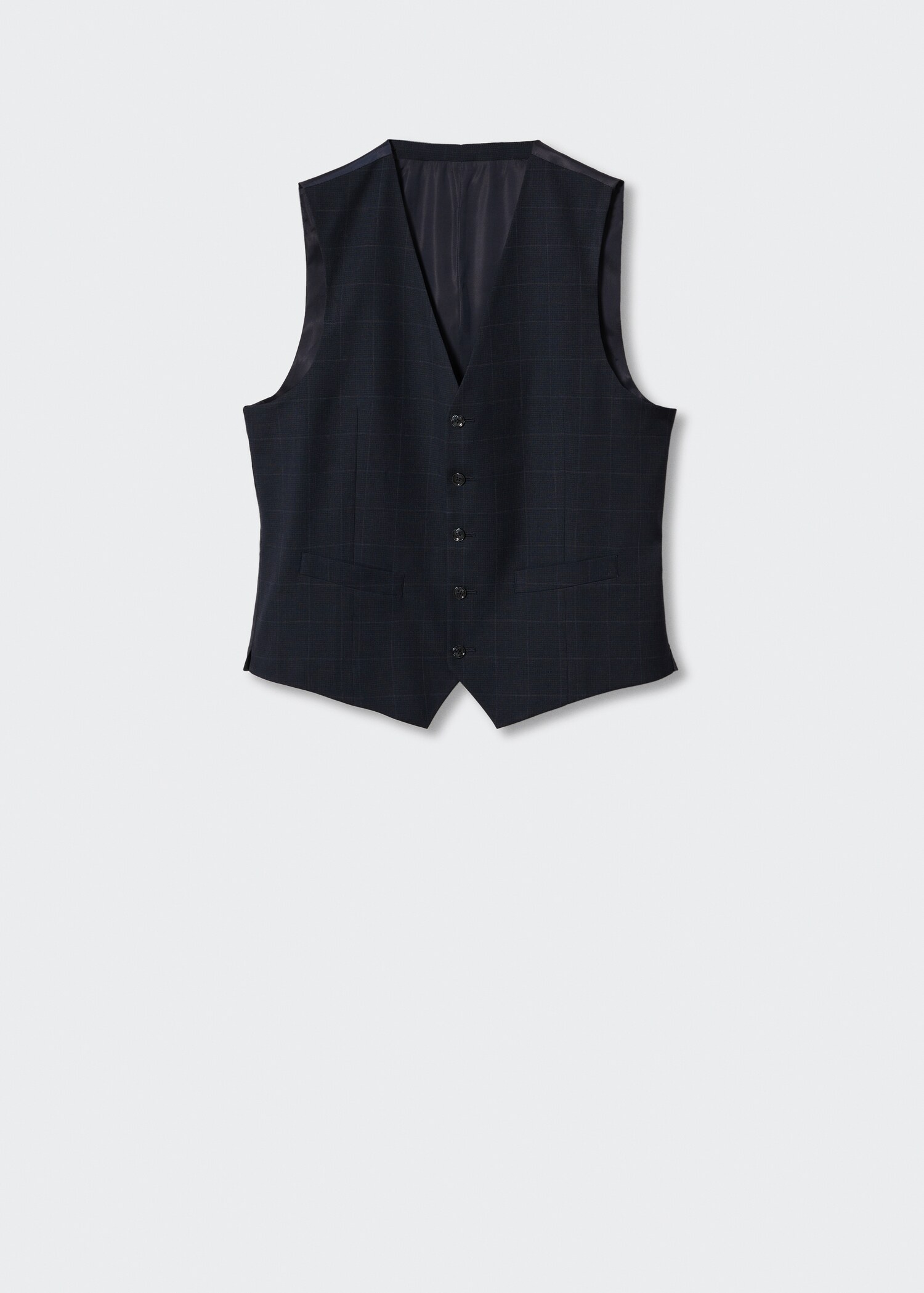 Slim-fit suit waistcoat - Article without model