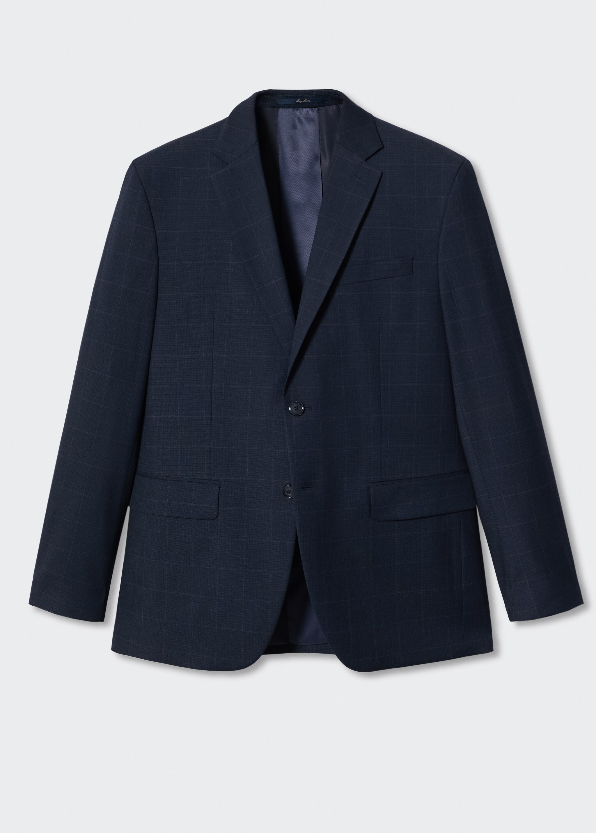 Slim fit check suit blazer - Article without model