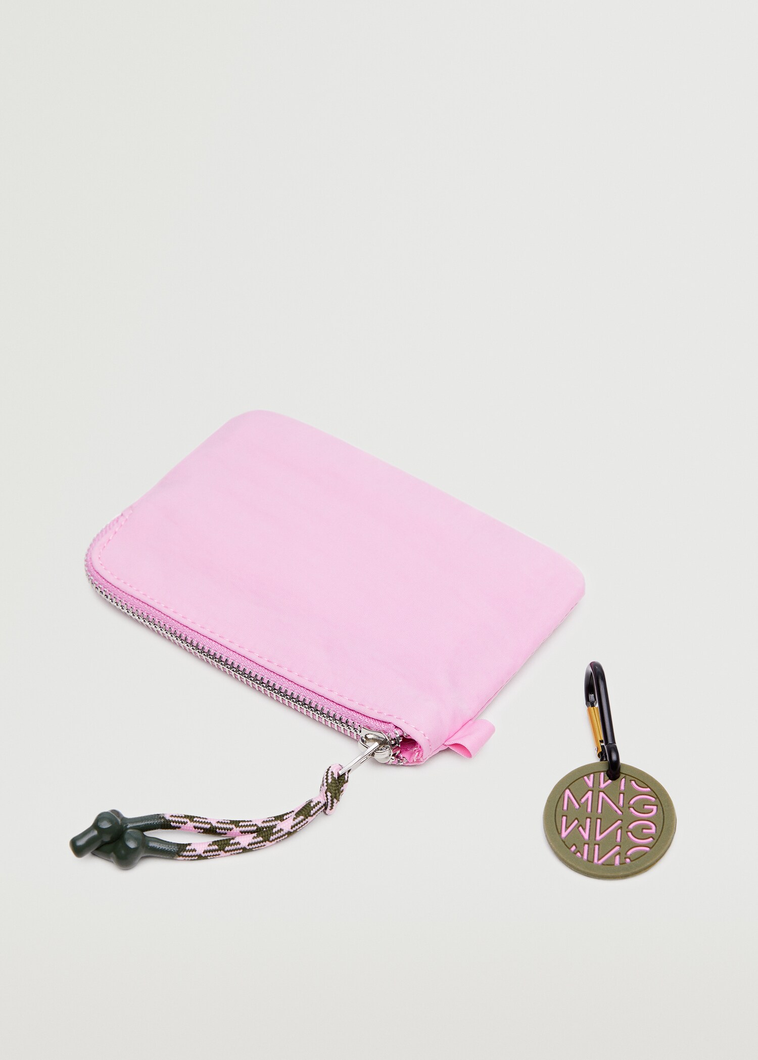 Logo coin purse with zip - Details of the article 2