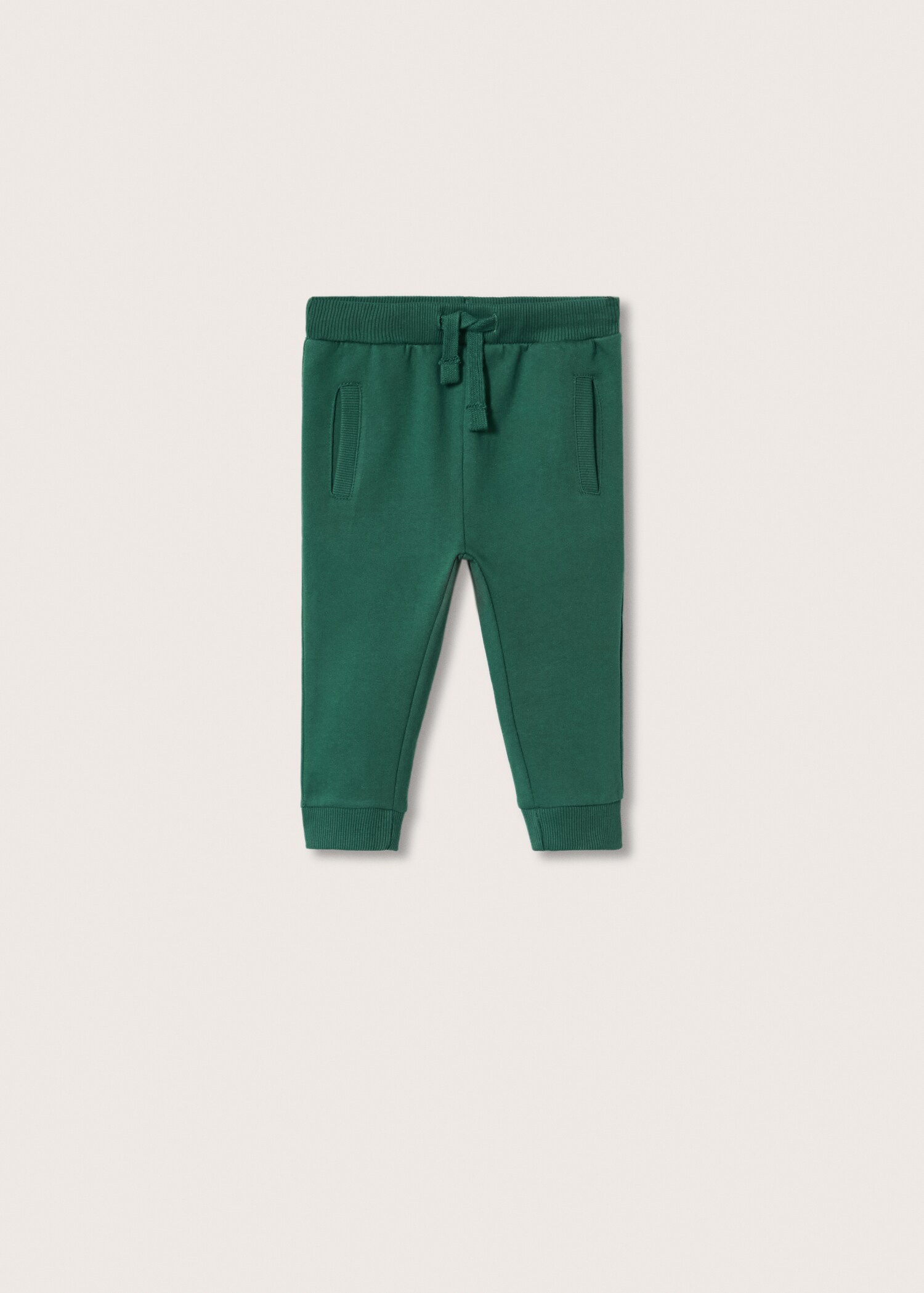Cotton jogger-style trousers - Article without model