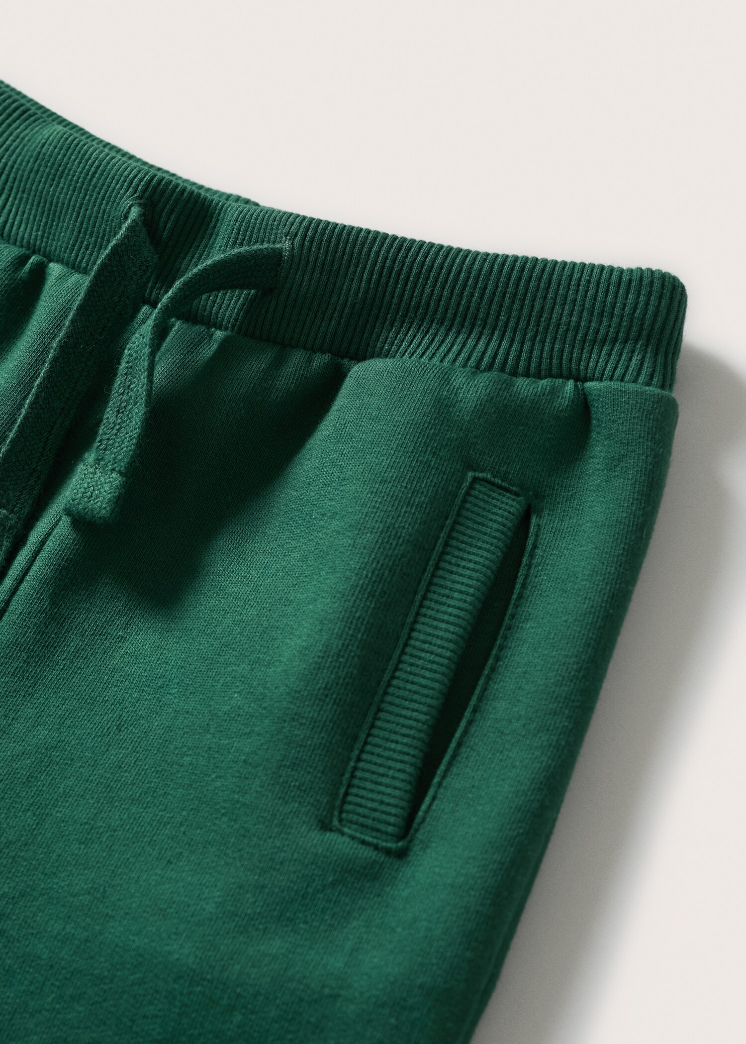 Cotton jogger-style trousers - Details of the article 7